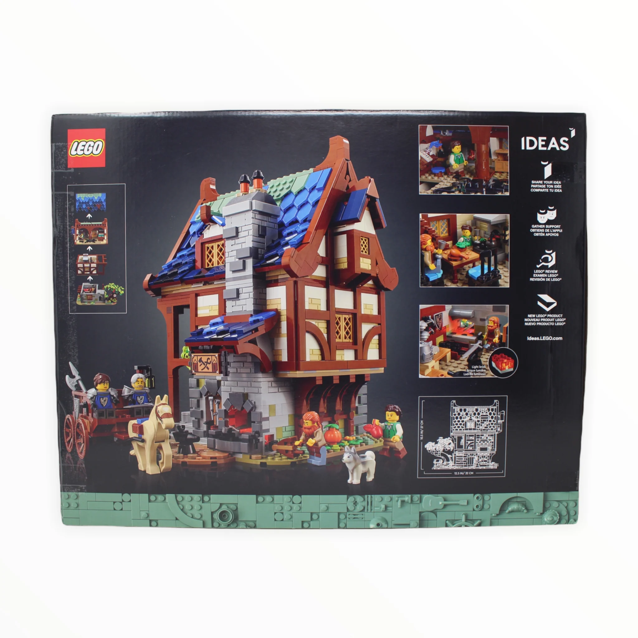 Certified Used Set 21325 LEGO Ideas Medieval Blacksmith - Image 2