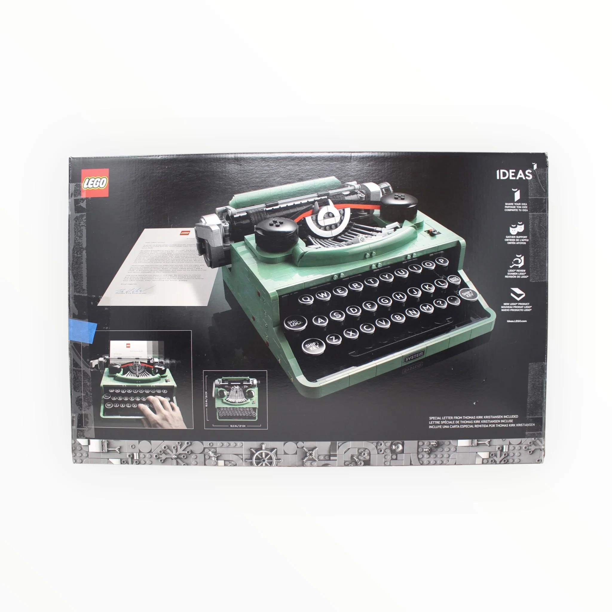 Certified Used Set 21327 LEGO Ideas Typewriter - Image 2
