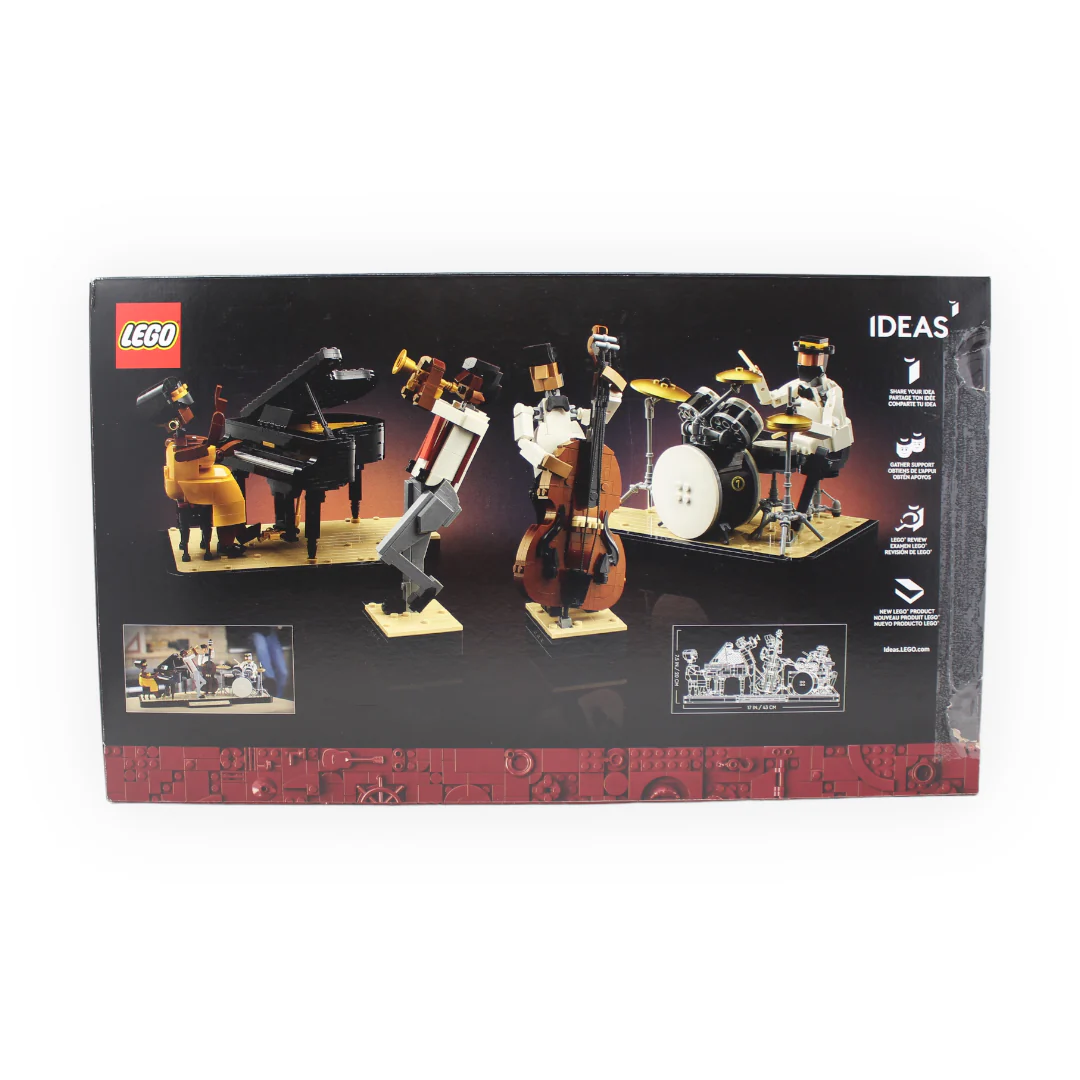 Certified Used Set 21334 LEGO Ideas Jazz Quartet (some bags opened, some bags sealed) - Image 2