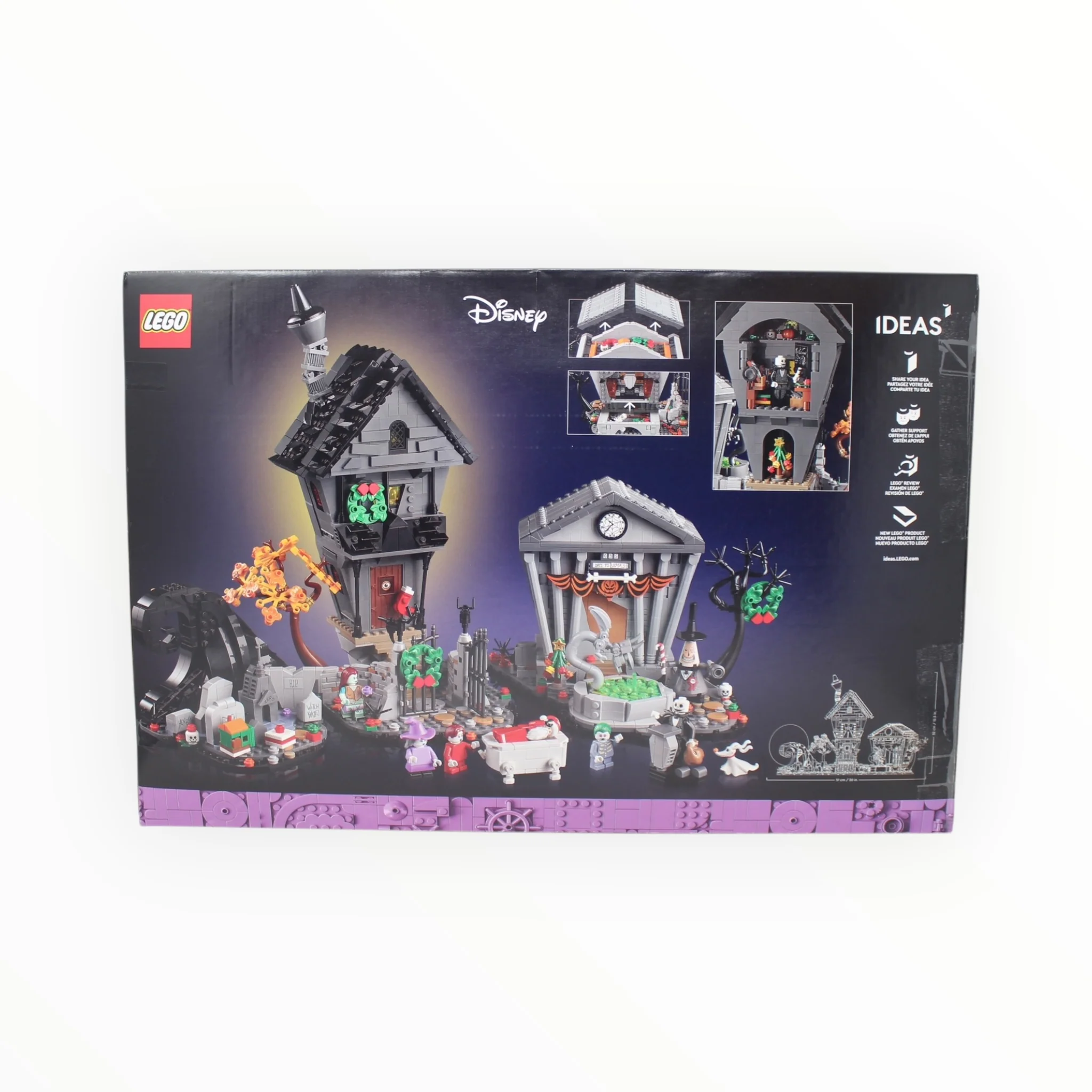 Certified Used Set 21351 LEGO Ideas Disney Tim Burton’s The Nightmare Before Christmas - Image 2