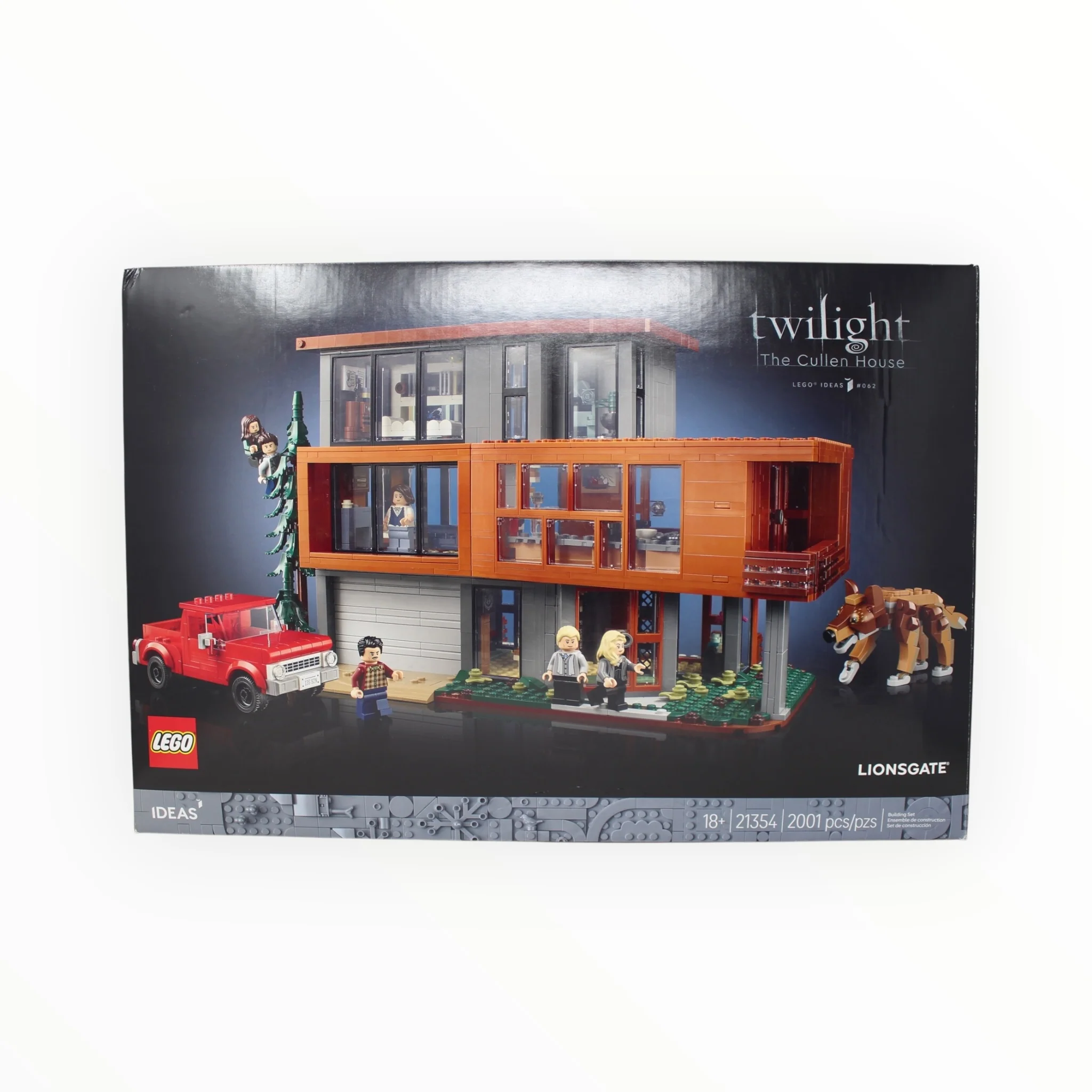 Certified Used Set 21354 LEGO Ideas Twilight: The Cullen House (bags 17 and 18 sealed)