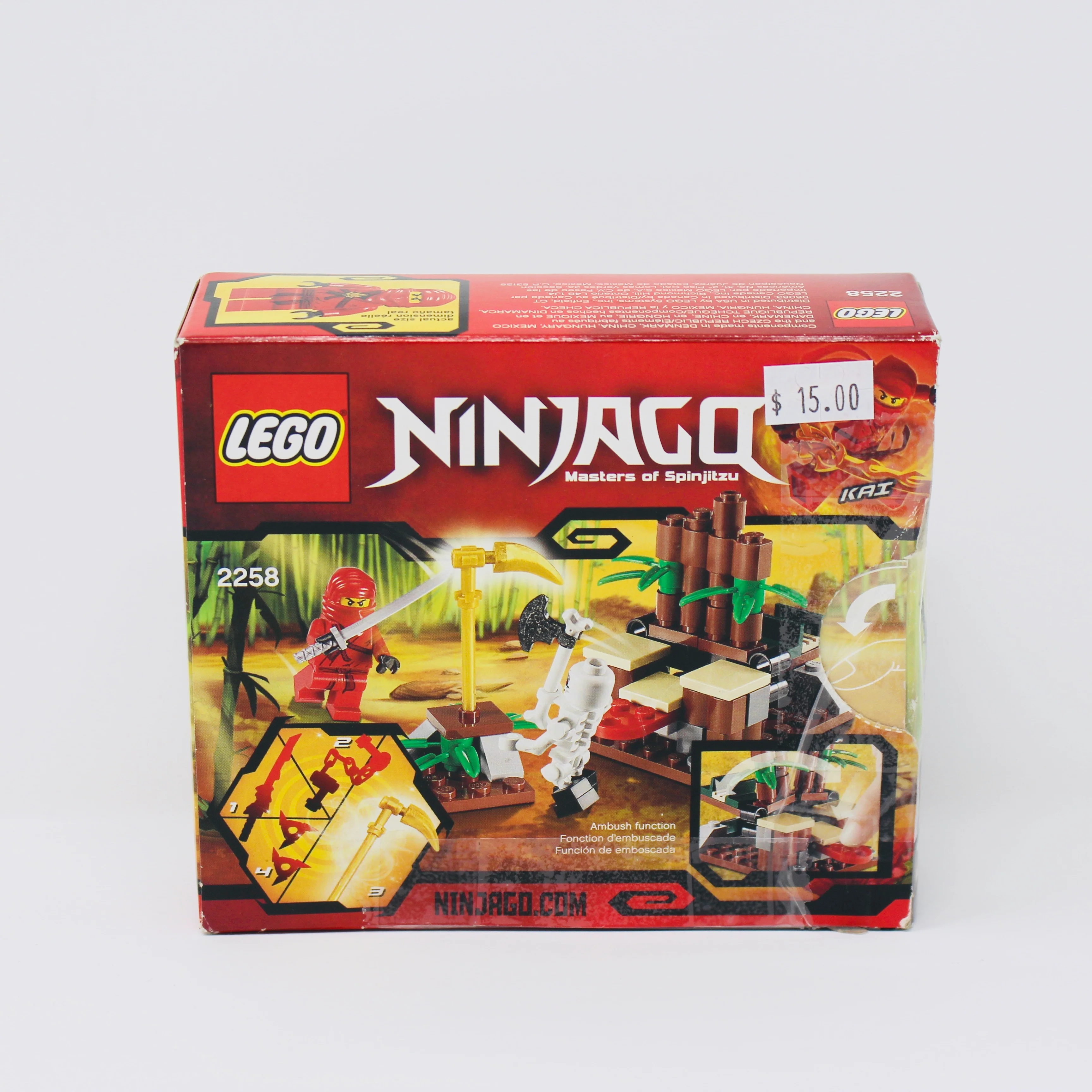 Certified Used Set 2258 Ninjago Ninja Ambush - Image 2