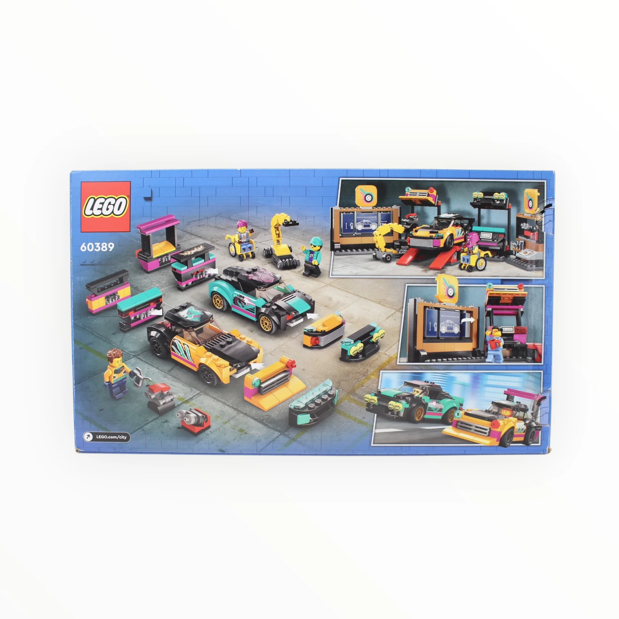 Certified Used Set 60389 City Custom Car Garage - Image 2