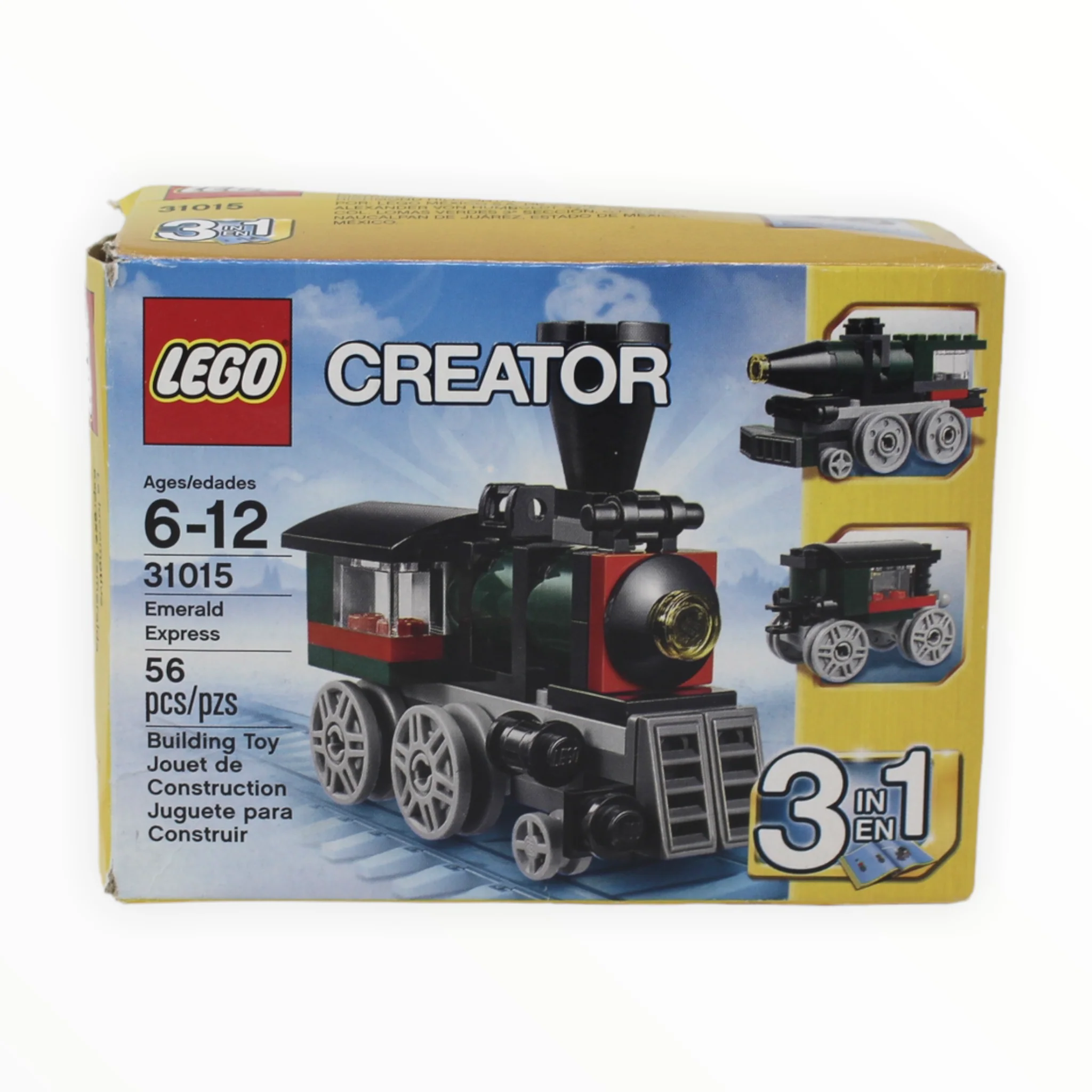 Certified Used Set 31015 Creator Emerald Express