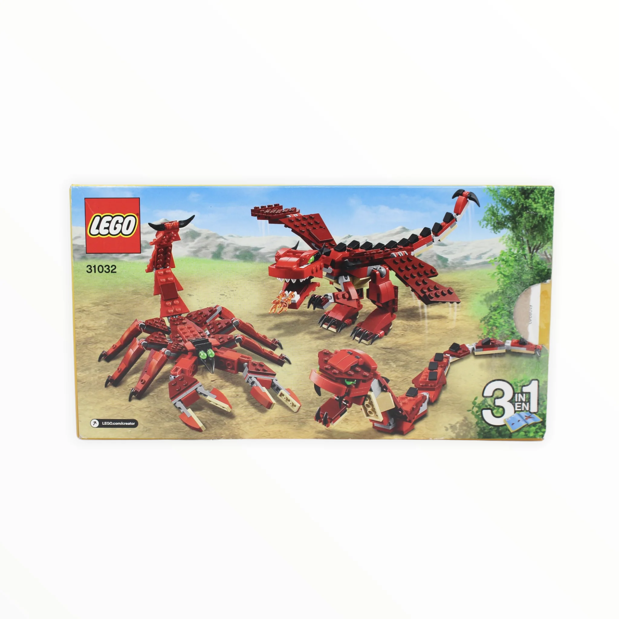Certified Used Set 31032 Creator Red Creatures - Image 2