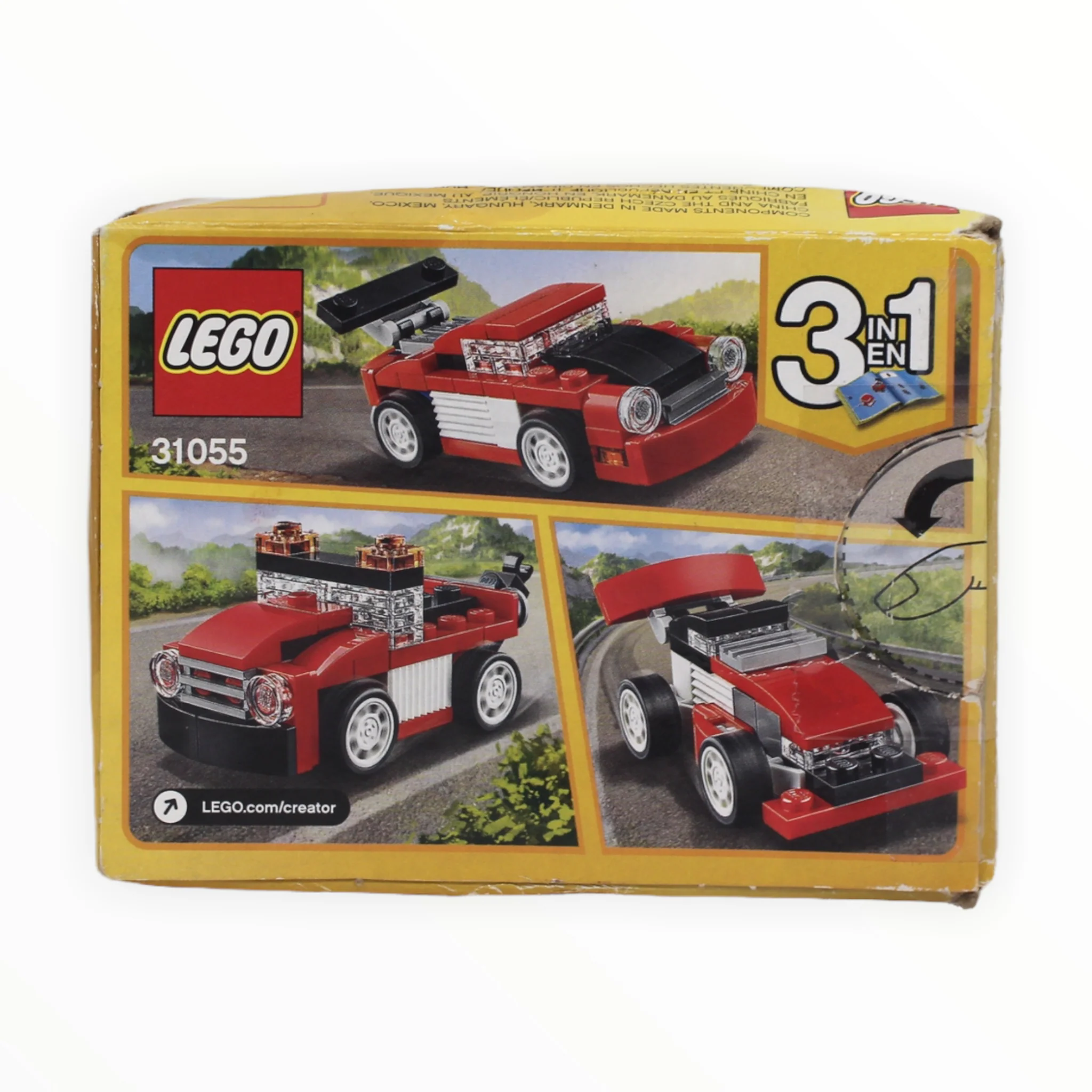 Certified Used Set 31055 Creator Red racer - Image 2