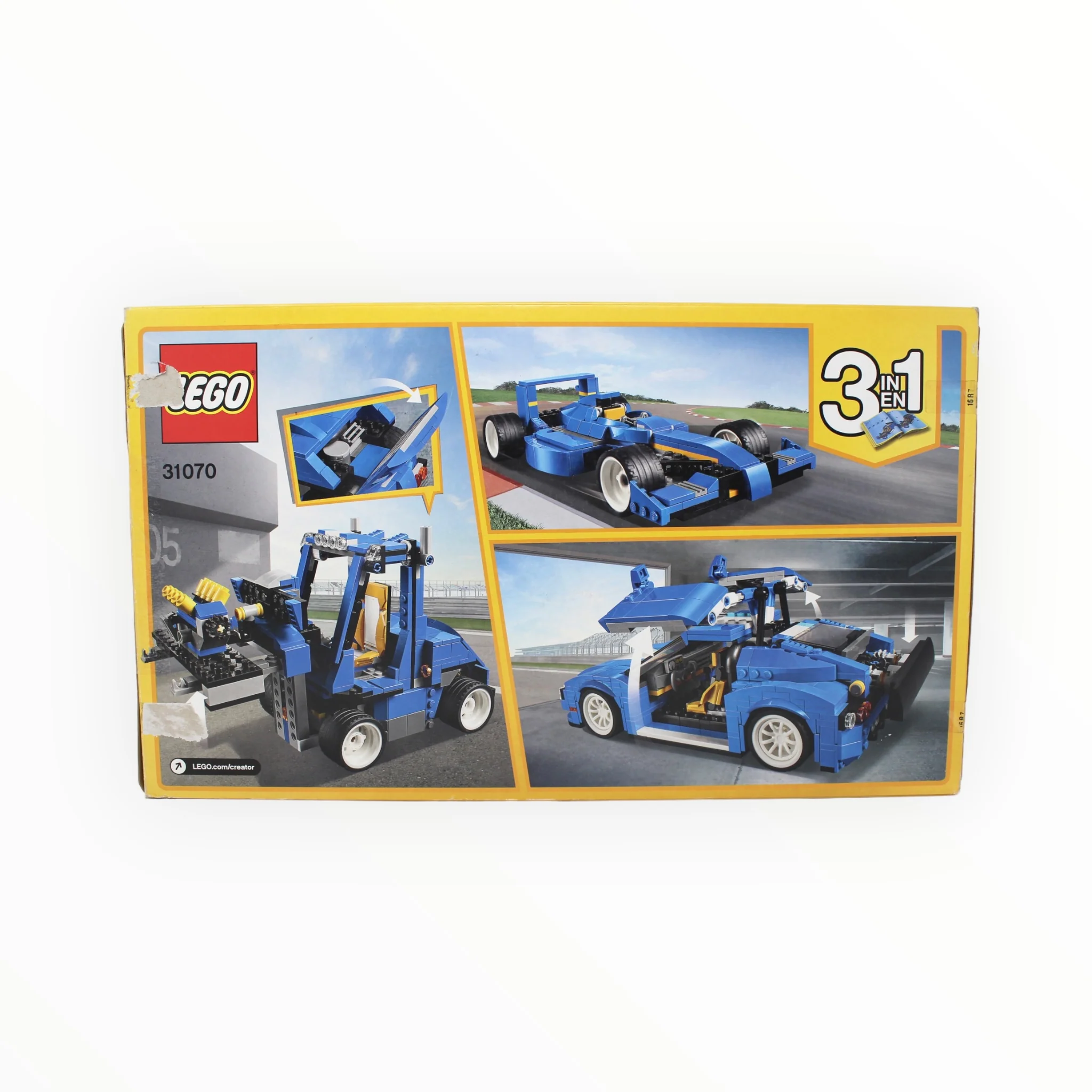 Certified Used Set 31070 Creator Turbo Track Racer - Image 2
