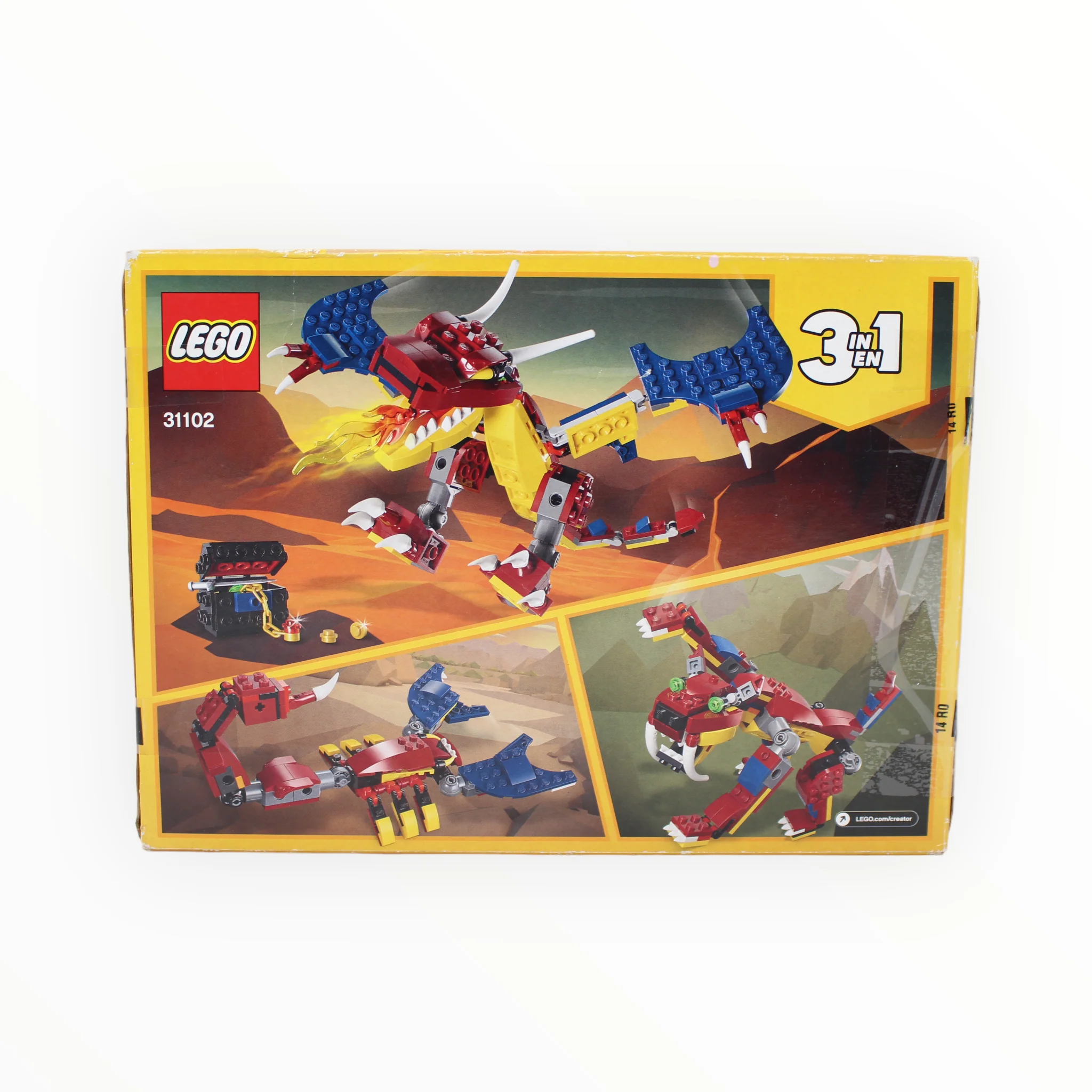 Certified Used Set 31102 Creator Fire Dragon - Image 2