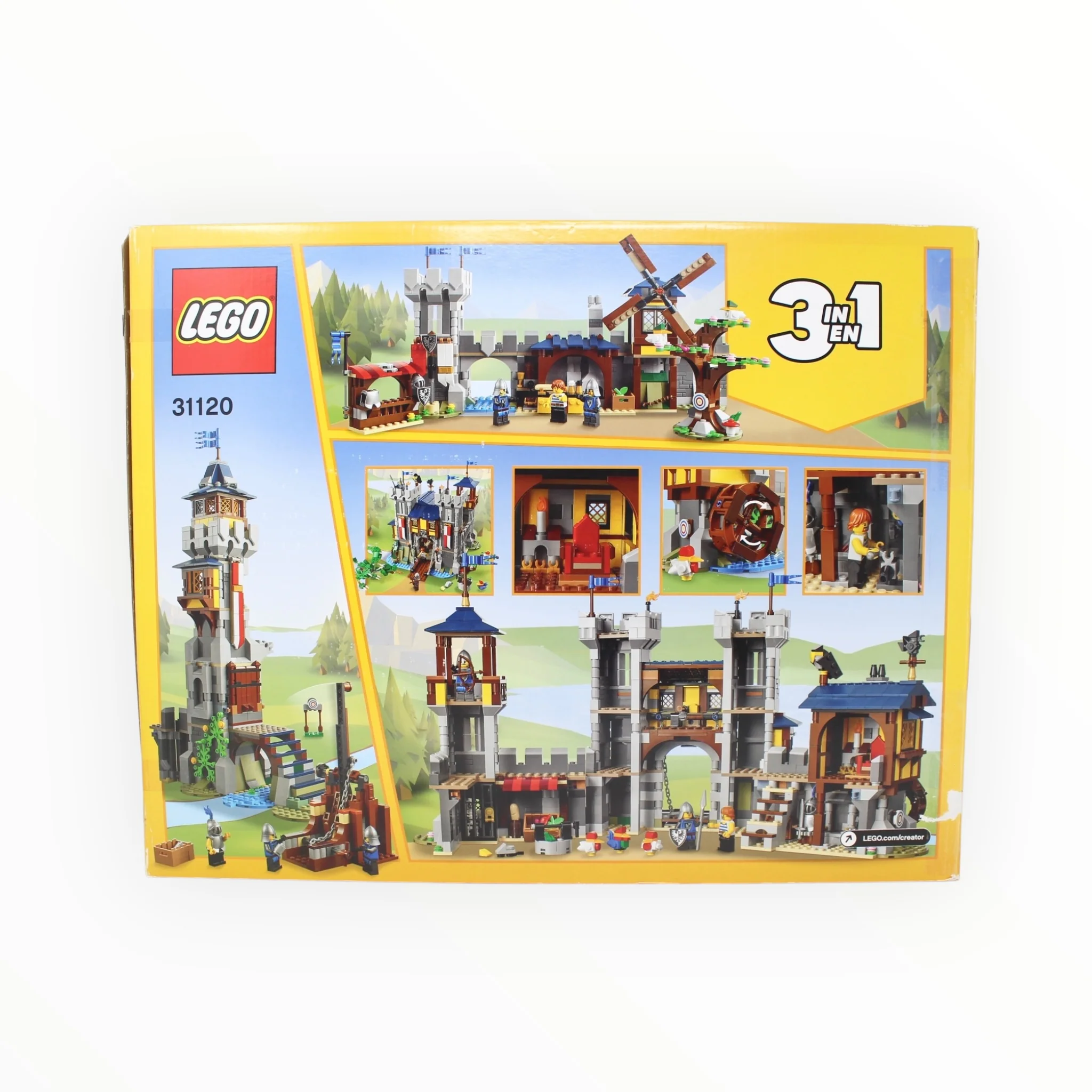 Certified Used Set 31120 Creator Medieval Castle (some bags sealed) - Image 2