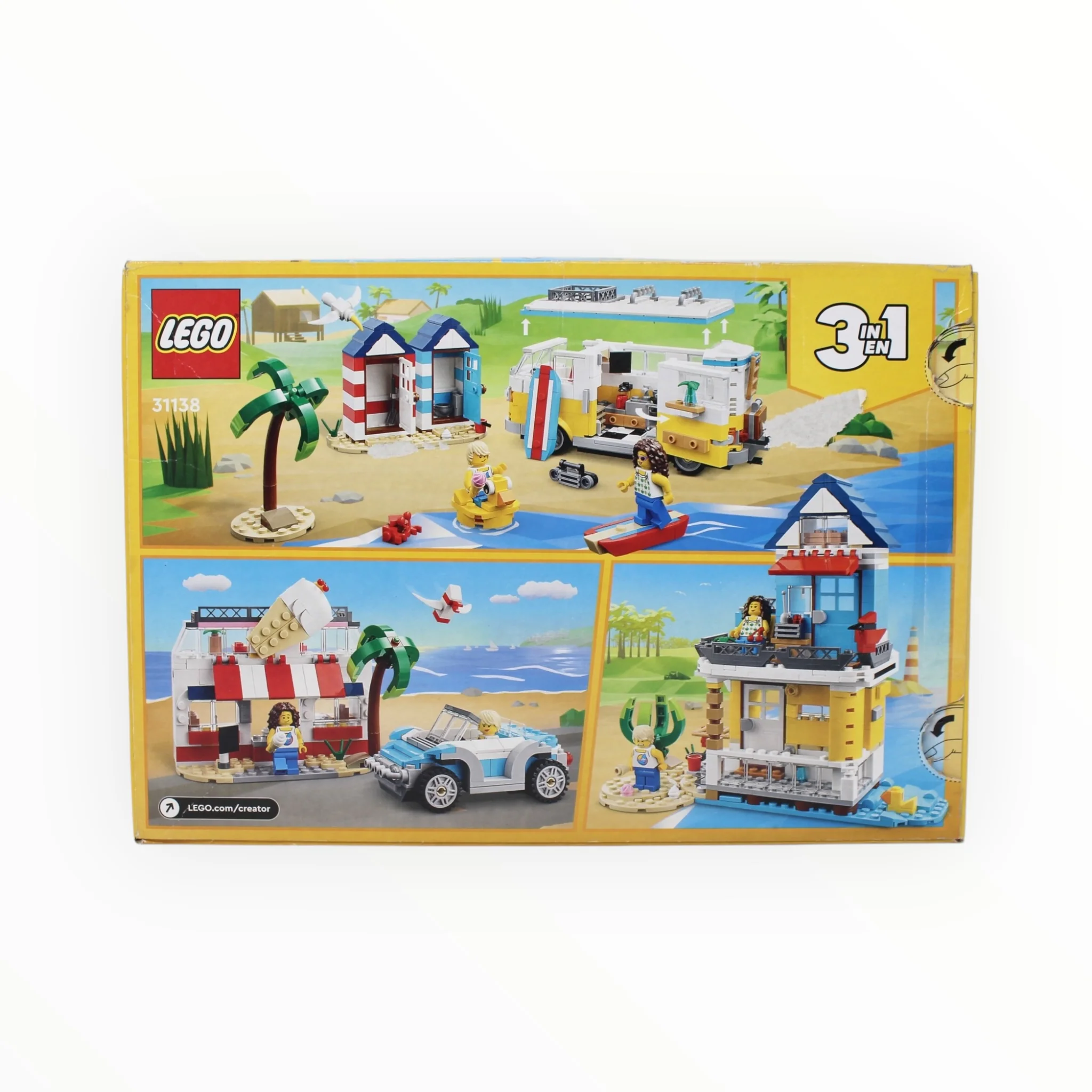 Certified Used Set 31138 Creator Beach Camper Van - Image 2