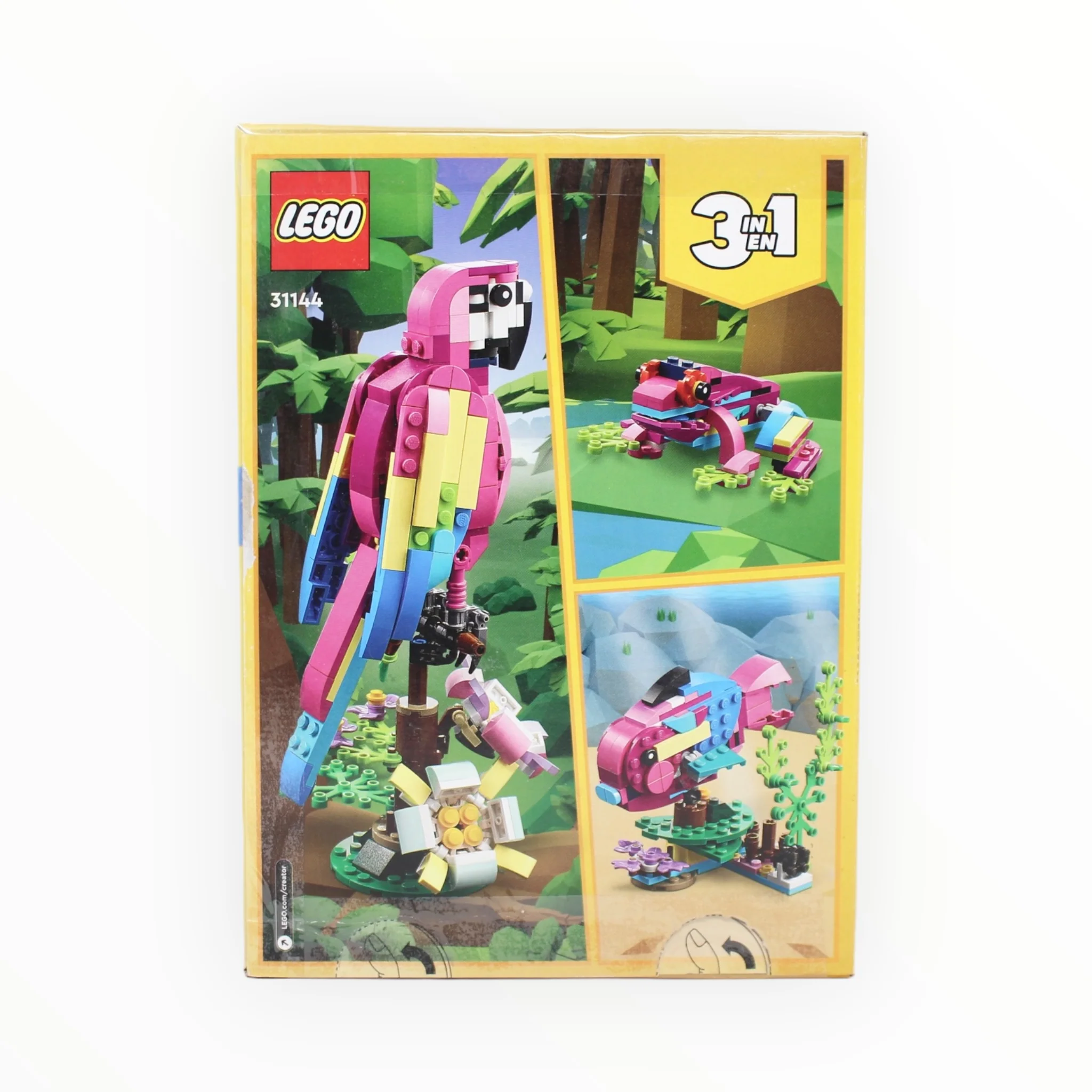 Certified Used Set 31144 Creator Exotic Pink Parrot - Image 2