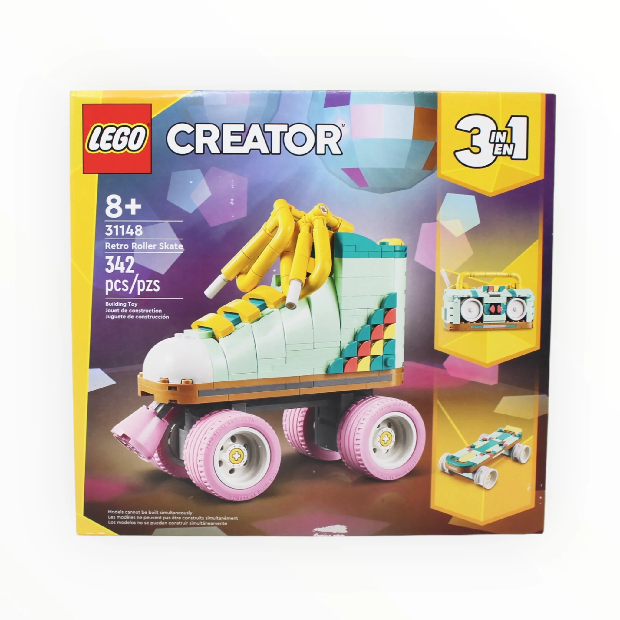 Certified Used Set 31148 Creator Retro Roller Skate