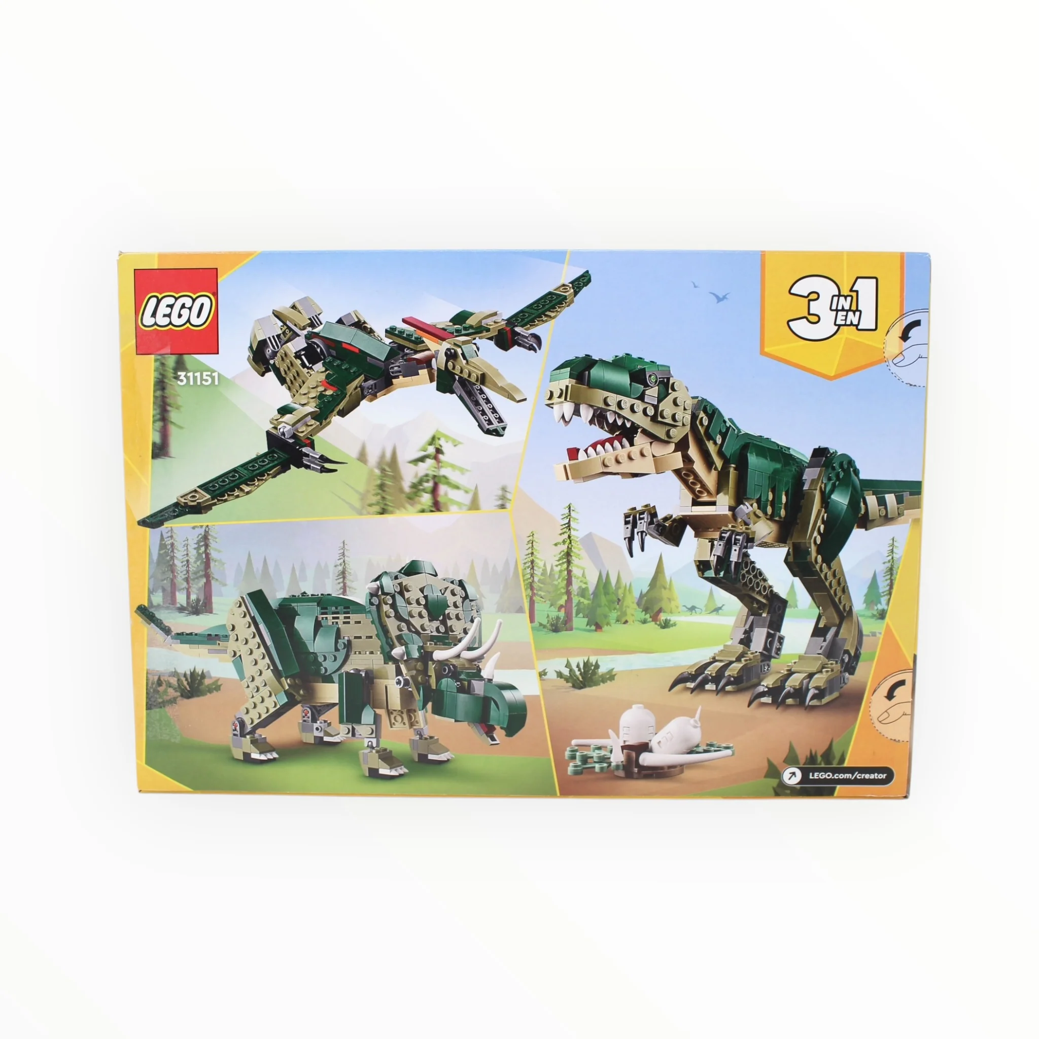 Certified Used Set 31151 Creator T. rex (sealed bags, damaged box) - Image 2