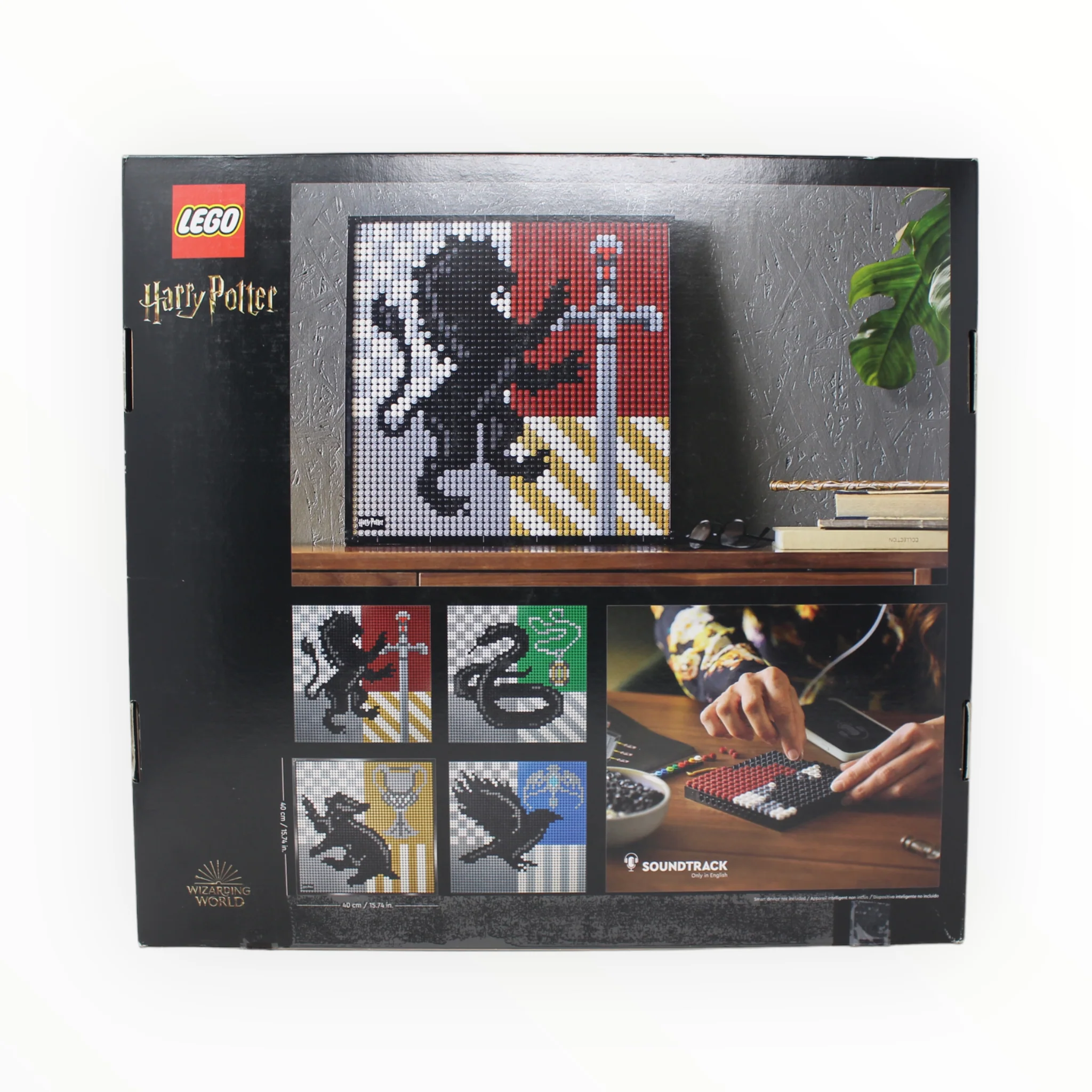 Certified Used Set 31201 LEGO Mosaic Harry Potter (open box, sealed bags) - Image 2