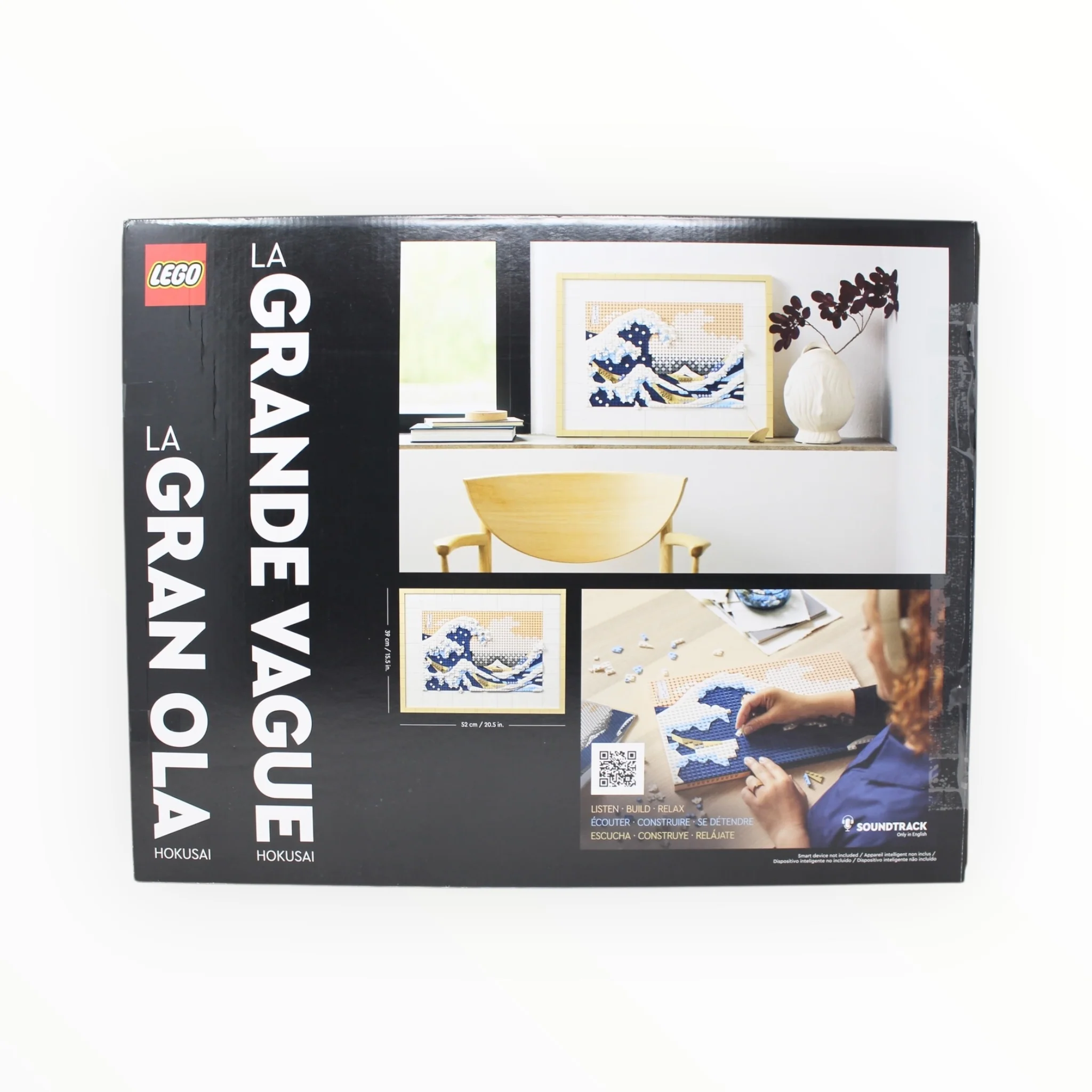 Certified Used Set 31208 LEGO Art Hokusai - The Great Wave - Image 2