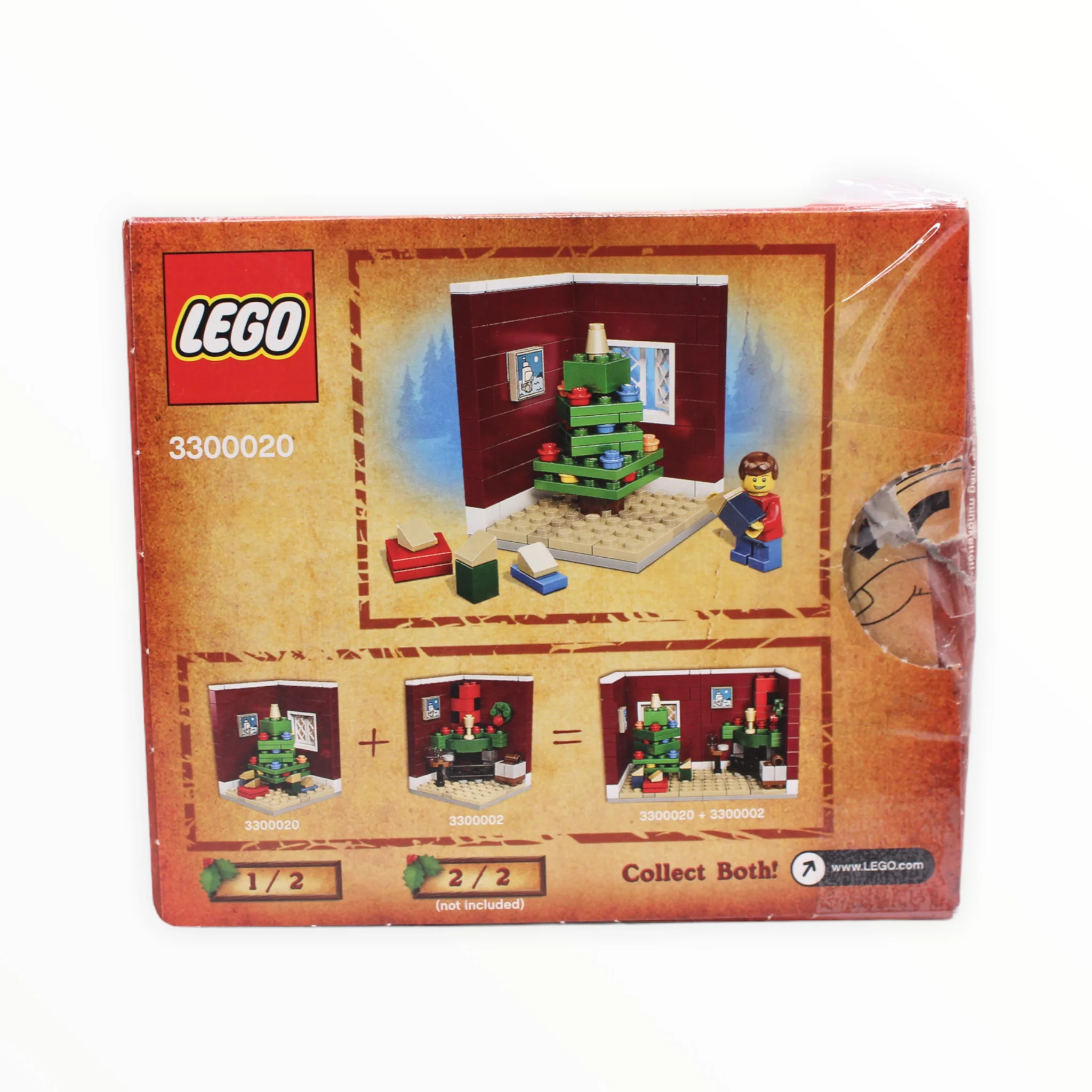 Certified Used Set 3300020 LEGO Christmas Tree Scene - Limited Edition 2011 Holiday Set (1 of 2) - Image 2