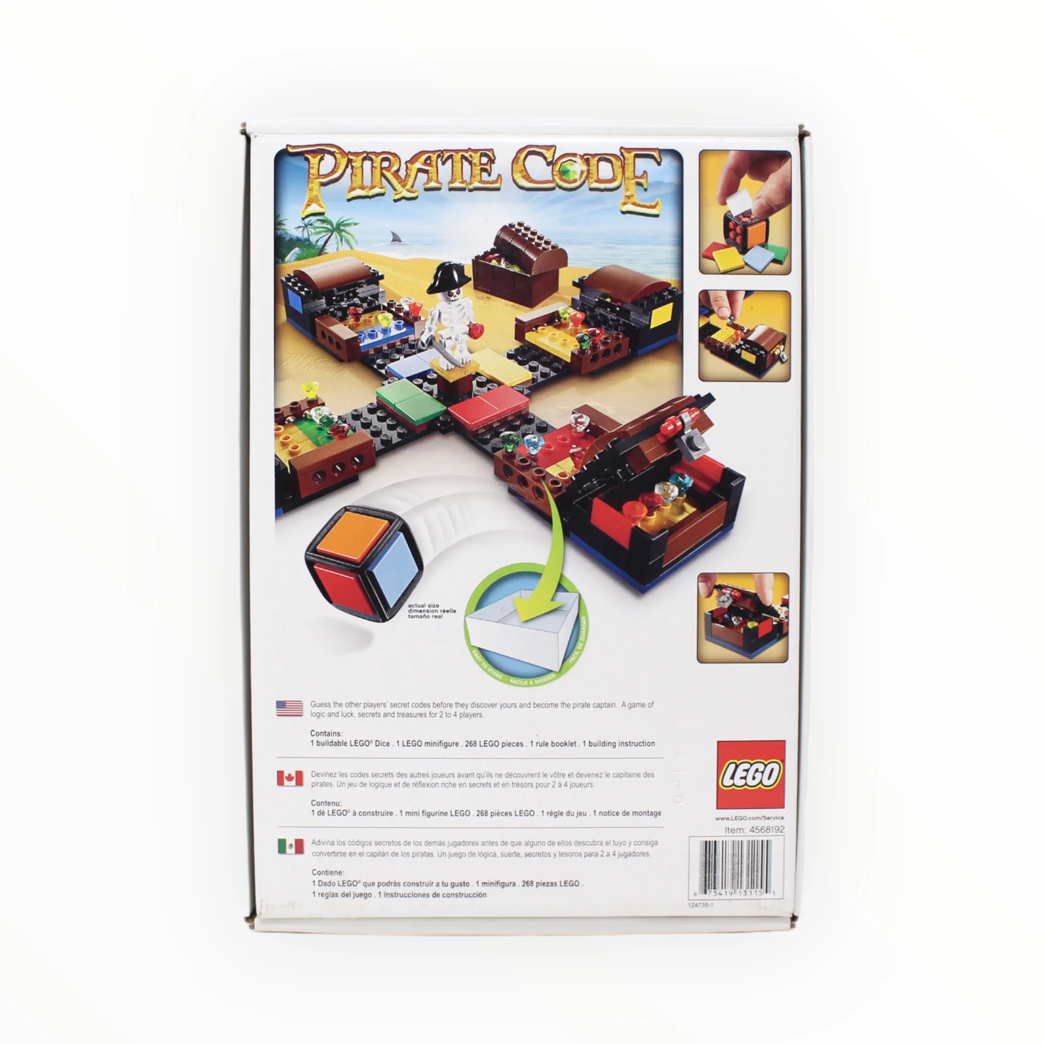 Certified Used Set 3840 LEGO Pirate Code - Image 2