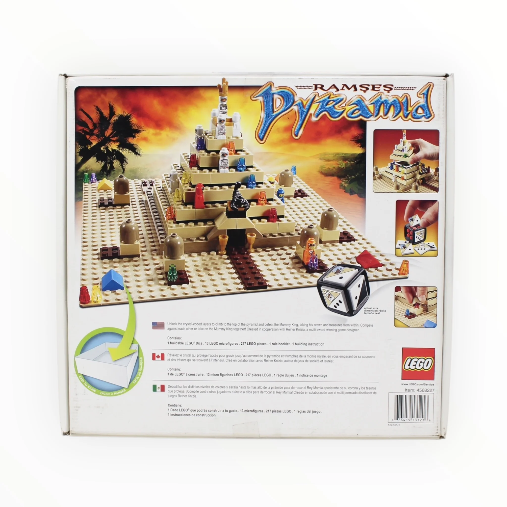 Certified Used Set 3843 LEGO Ramses Pyramid - Image 2