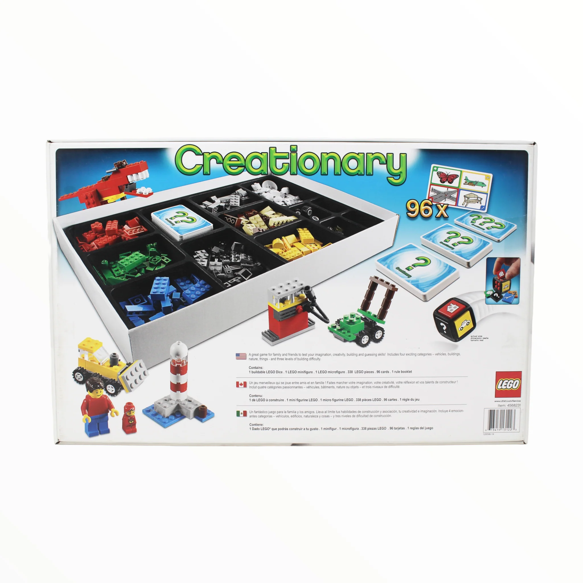 Certified Used Set 3844 LEGO Creationary - Image 2