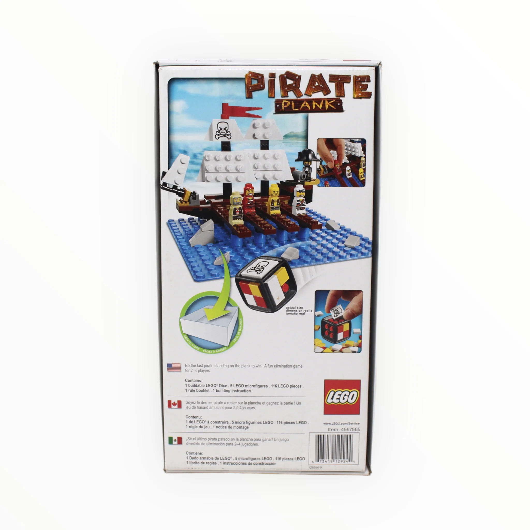 Certified Used Set 3848 LEGO Pirate Plank - Image 2