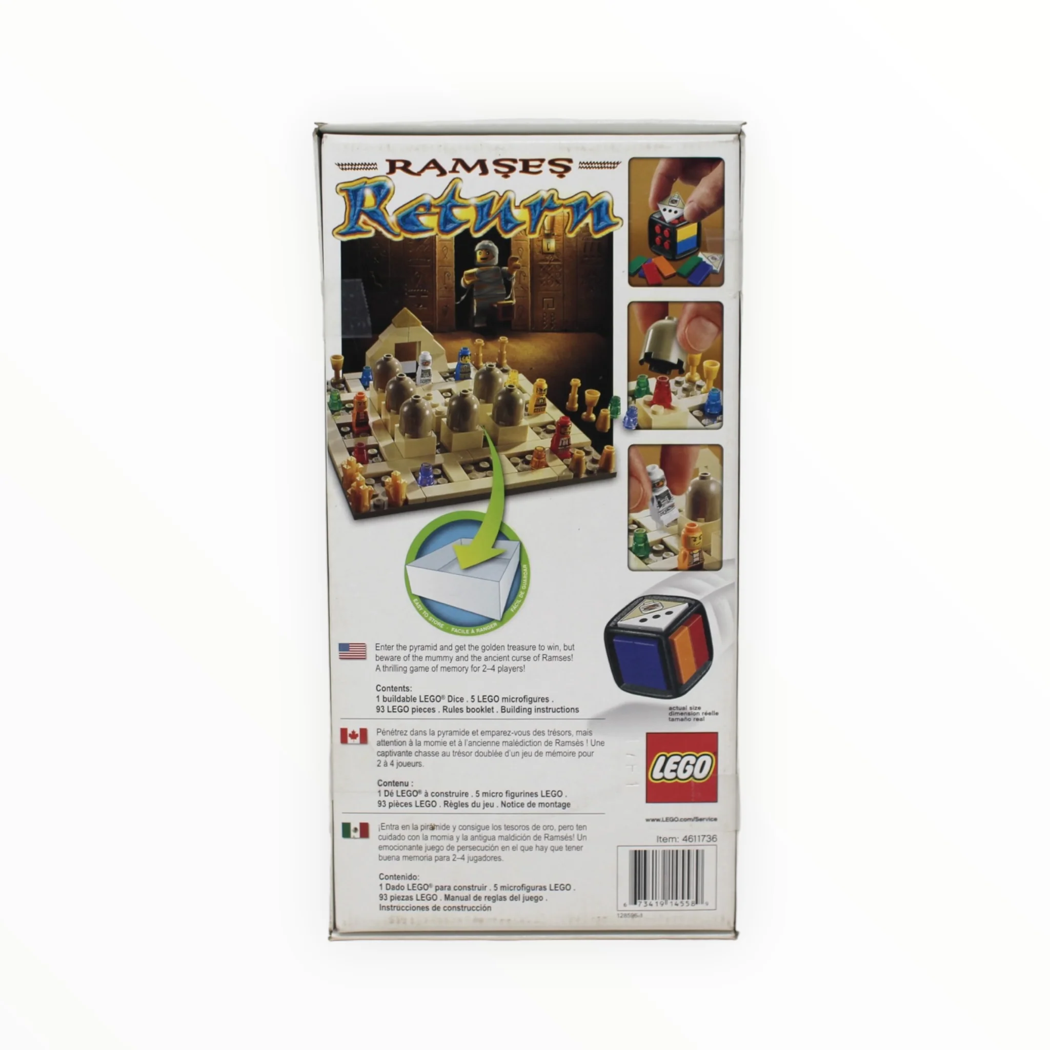Certified Used Set 3855 LEGO Ramses Return - Image 2