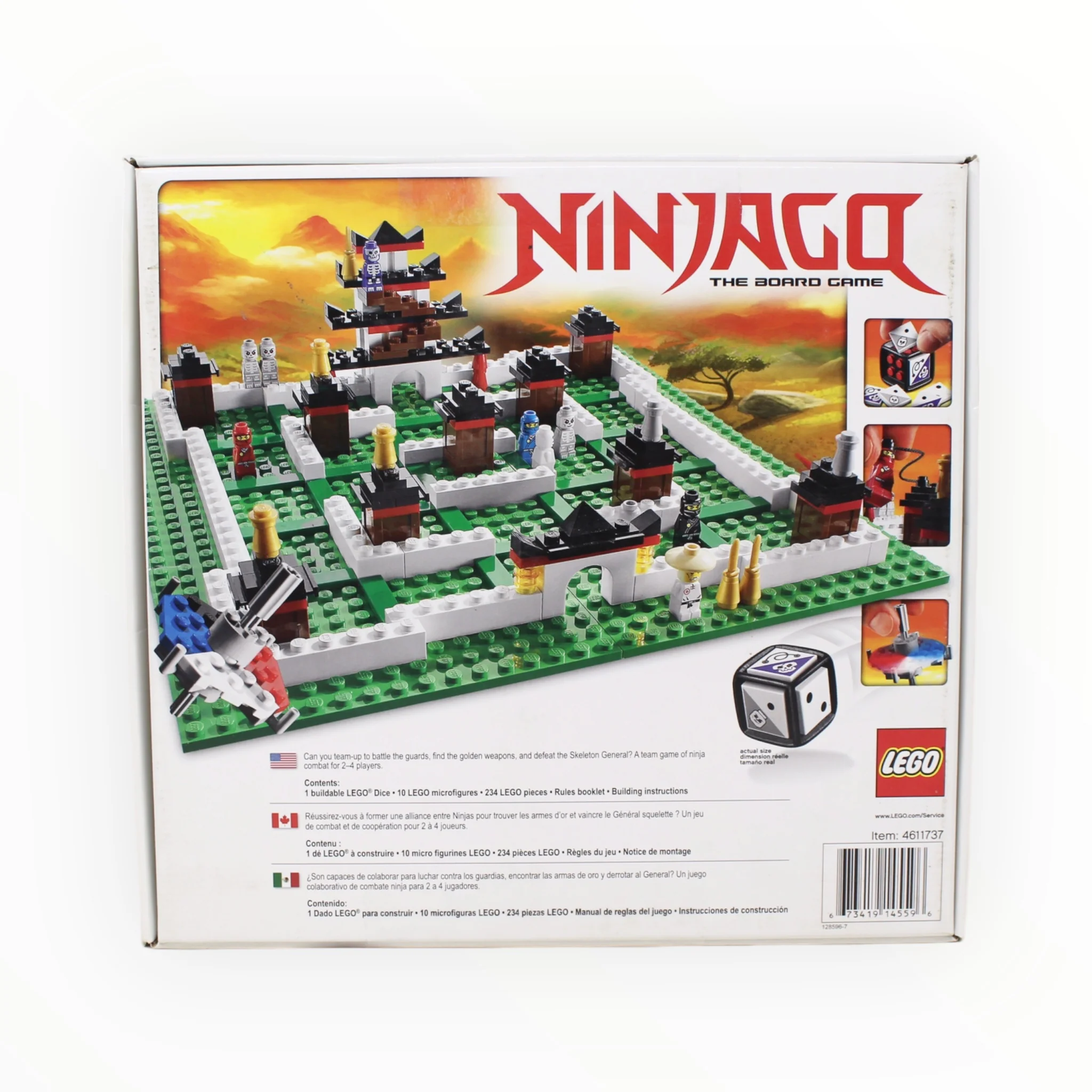 Certified Used Set 3856 Ninjago - The Board Game - Image 2
