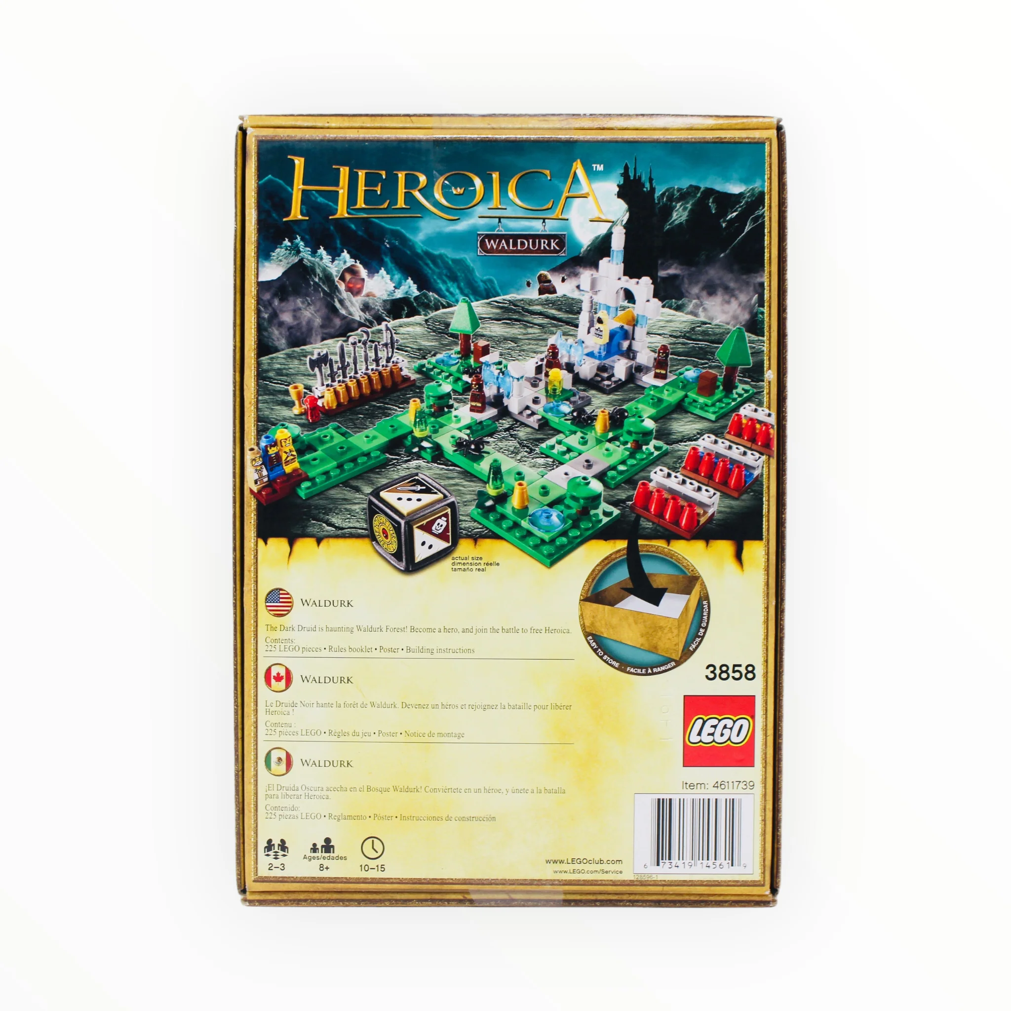 Certified Used Set 3858 Heroica Waldurk Forest - Image 2
