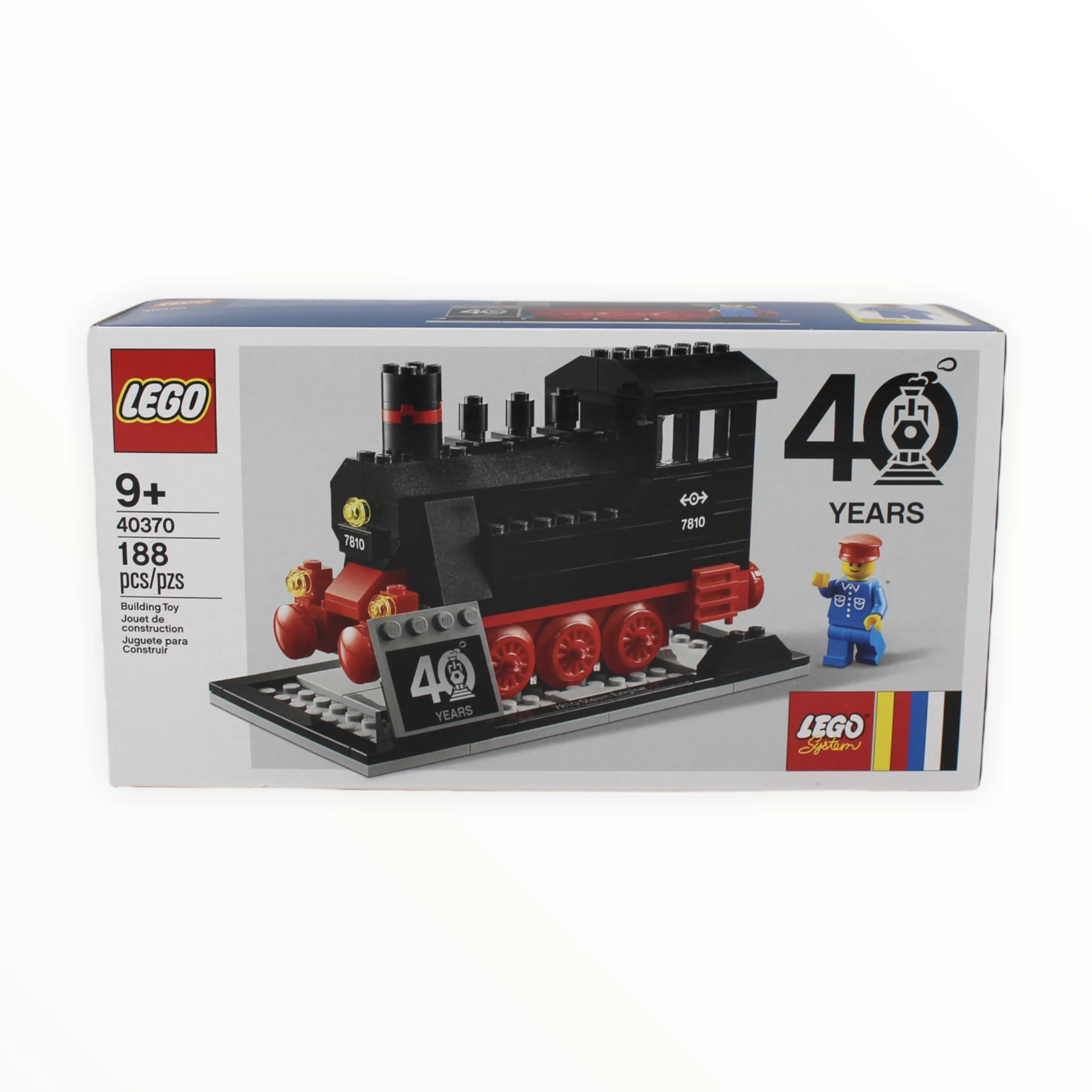 Certified Used Set 40370 LEGO Trains 40th Anniversary Set