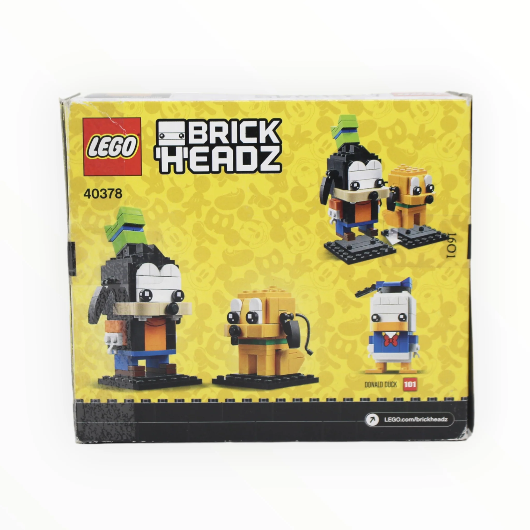 Certified Used Set 40378 Disney BrickHeadz Pluto & Goofy - Image 2