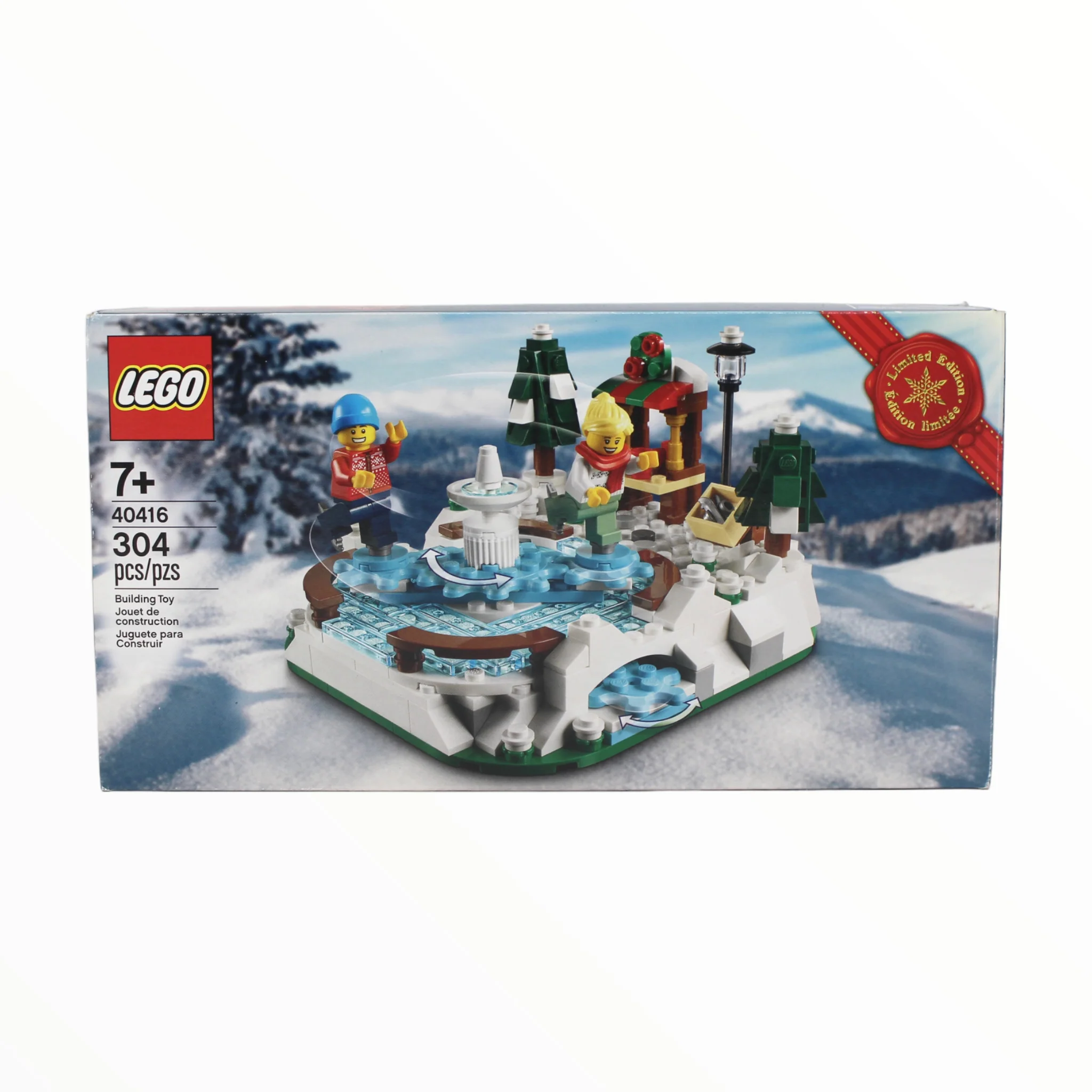 Certified Used Set 40416 Ice Skating Rink