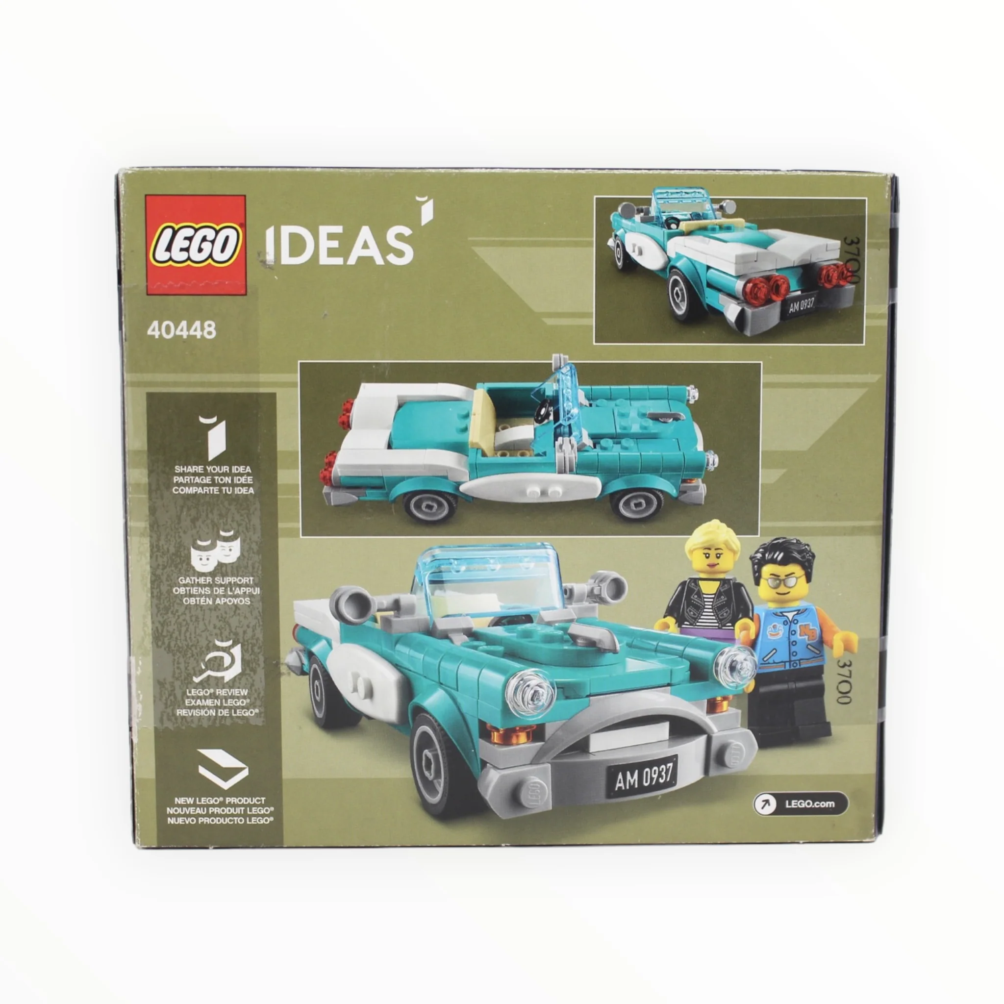 Certified Used Set 40448 LEGO Ideas Vintage Car - Image 2
