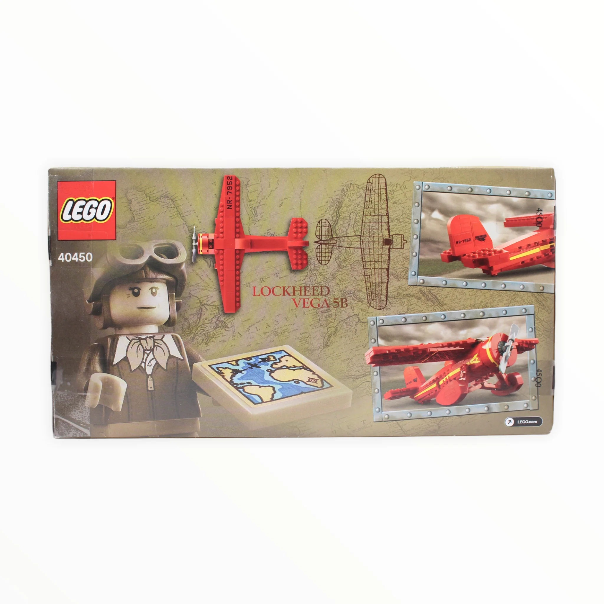 Certified Used Set 40450 LEGO Amelia Earhart Tribute - Image 2
