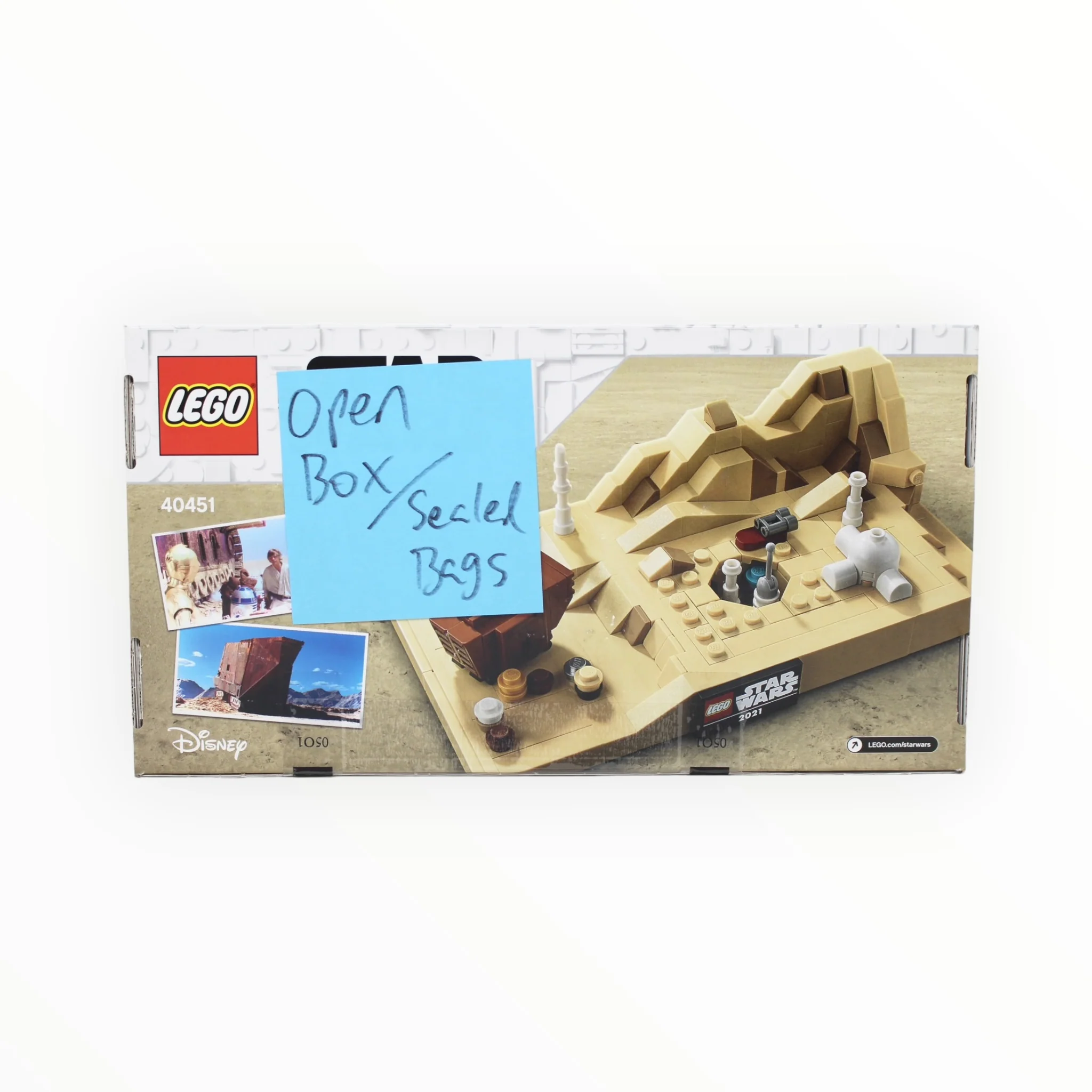Certified Used Set 40451 Star Wars Tatooine Homestead (open box, sealed bags) - Image 2