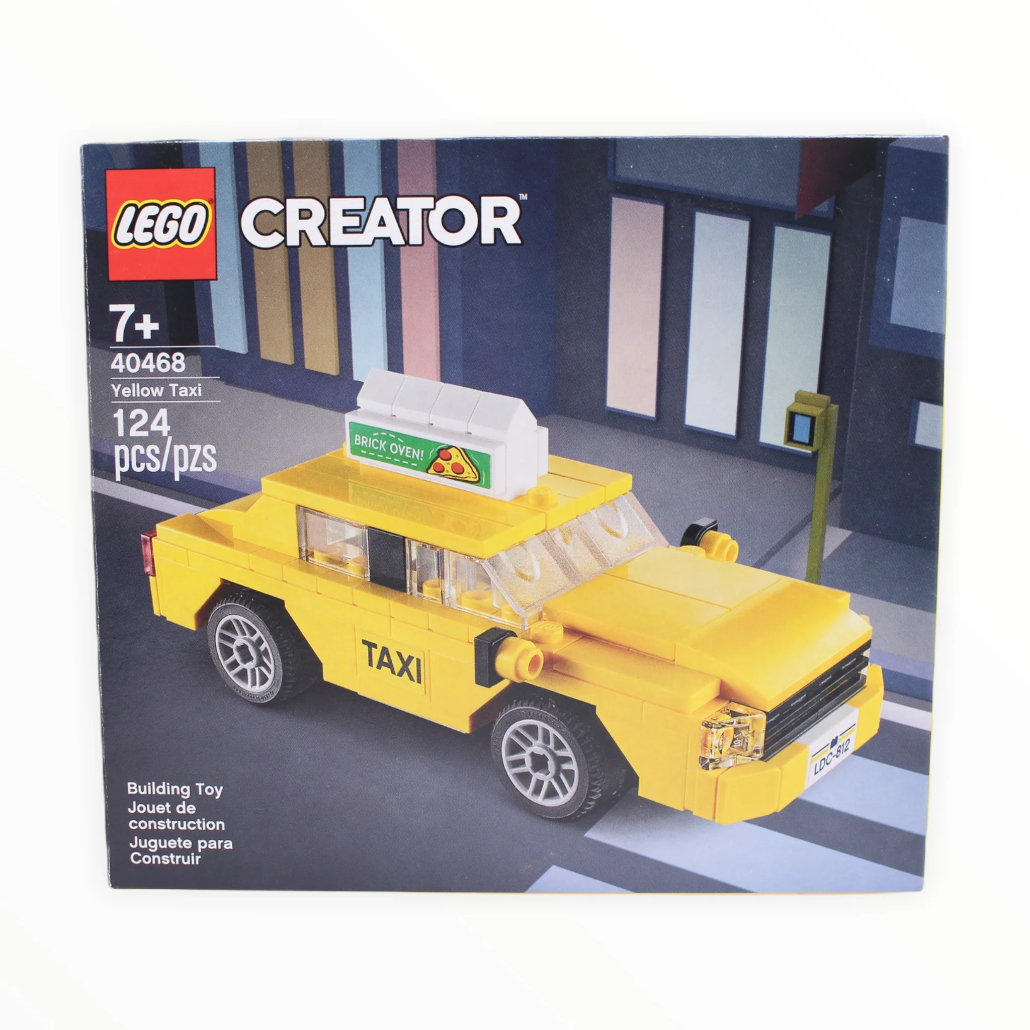 Certified Used Set 40468 Creator Yellow Taxi