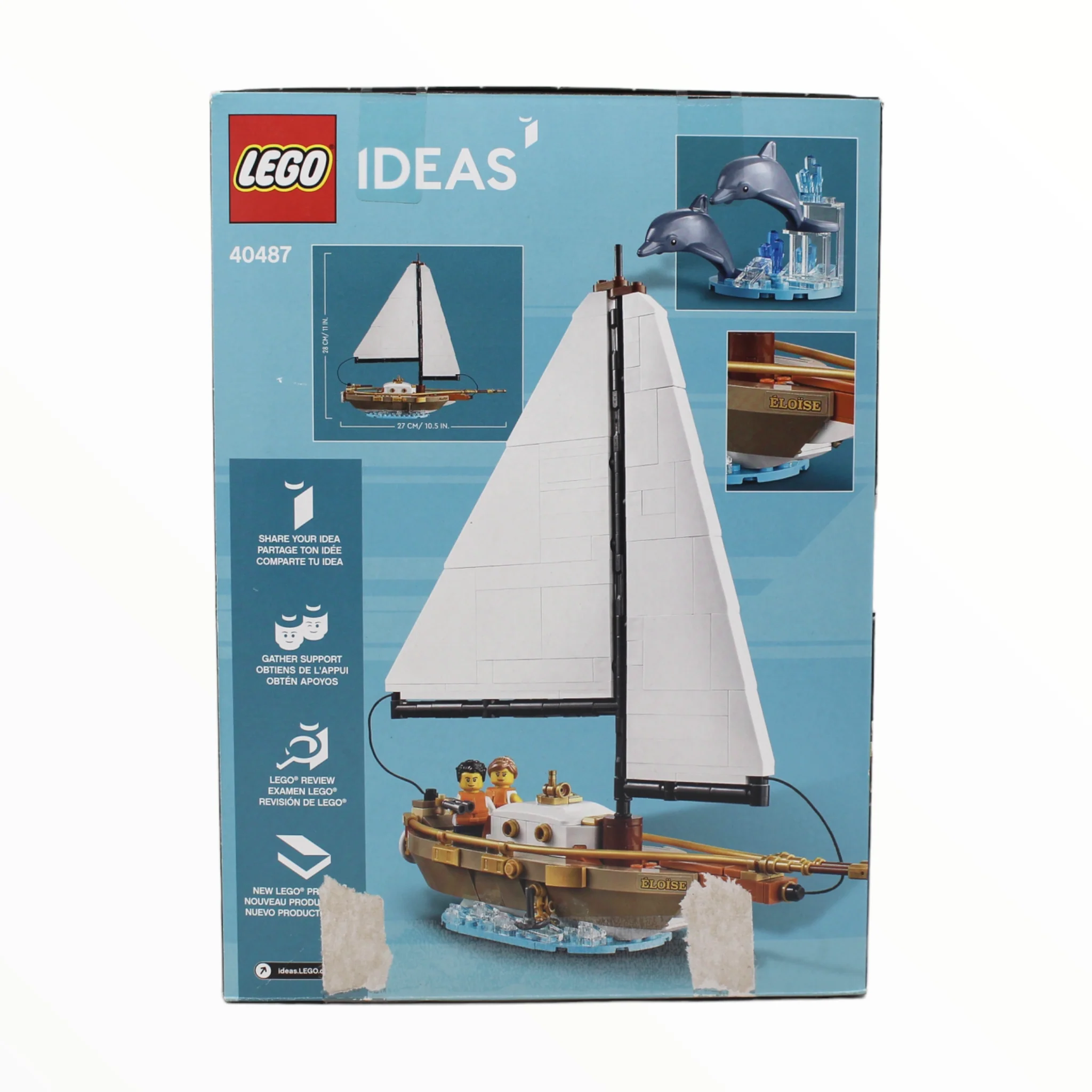 Certified Used Set 40487 LEGO Ideas Sailboat Adventure - Image 2