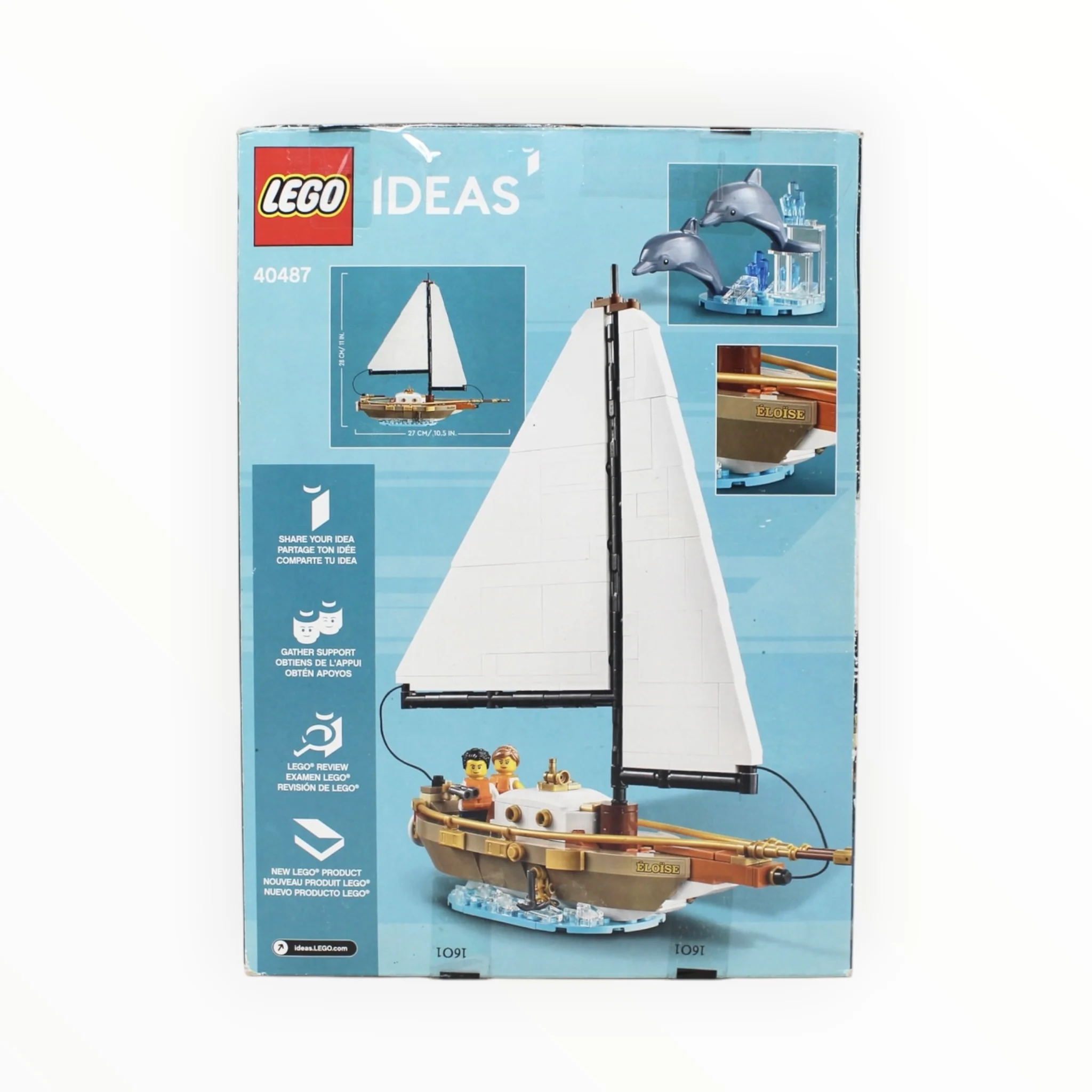 Certified Used Set 40487 LEGO Ideas Sailboat Adventure (open box, sealed bags) - Image 2
