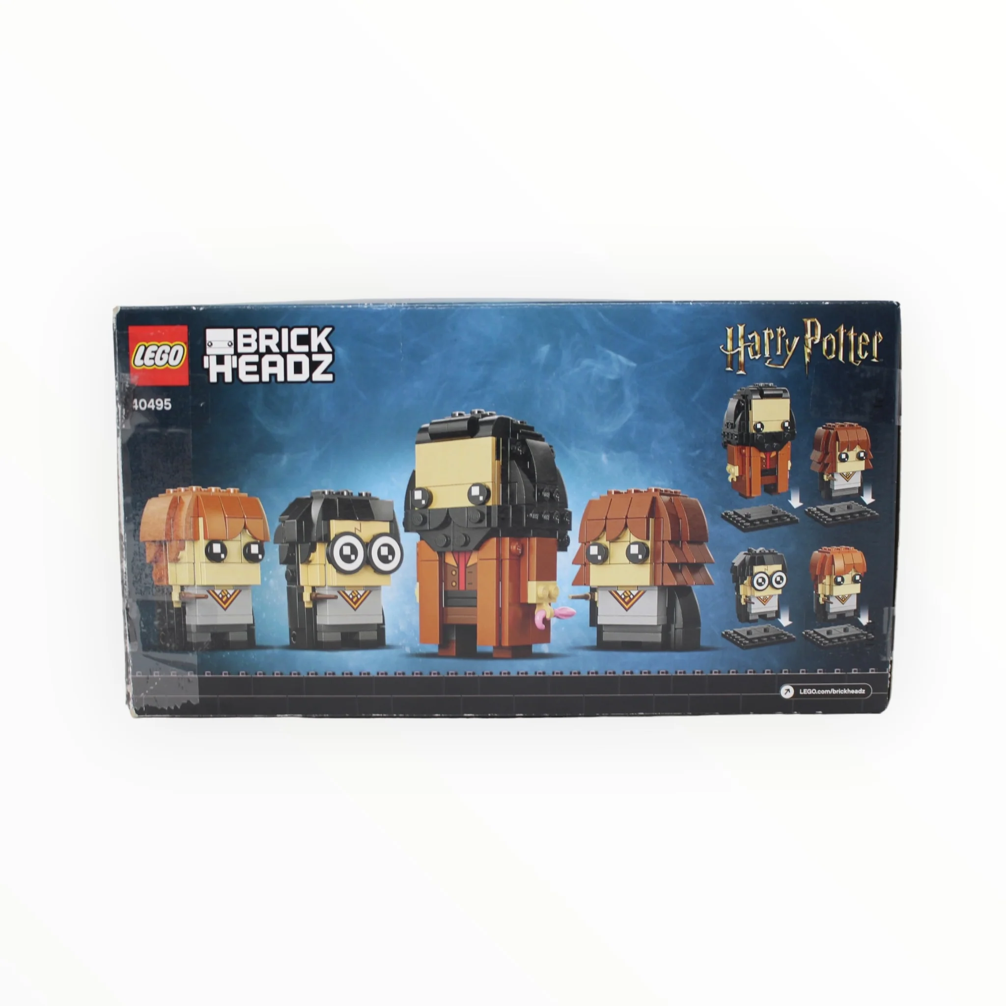 Certified Used Set 40495 Harry Potter BrickHeadz Harry, Hermione, Ron & Hagrid - Image 2