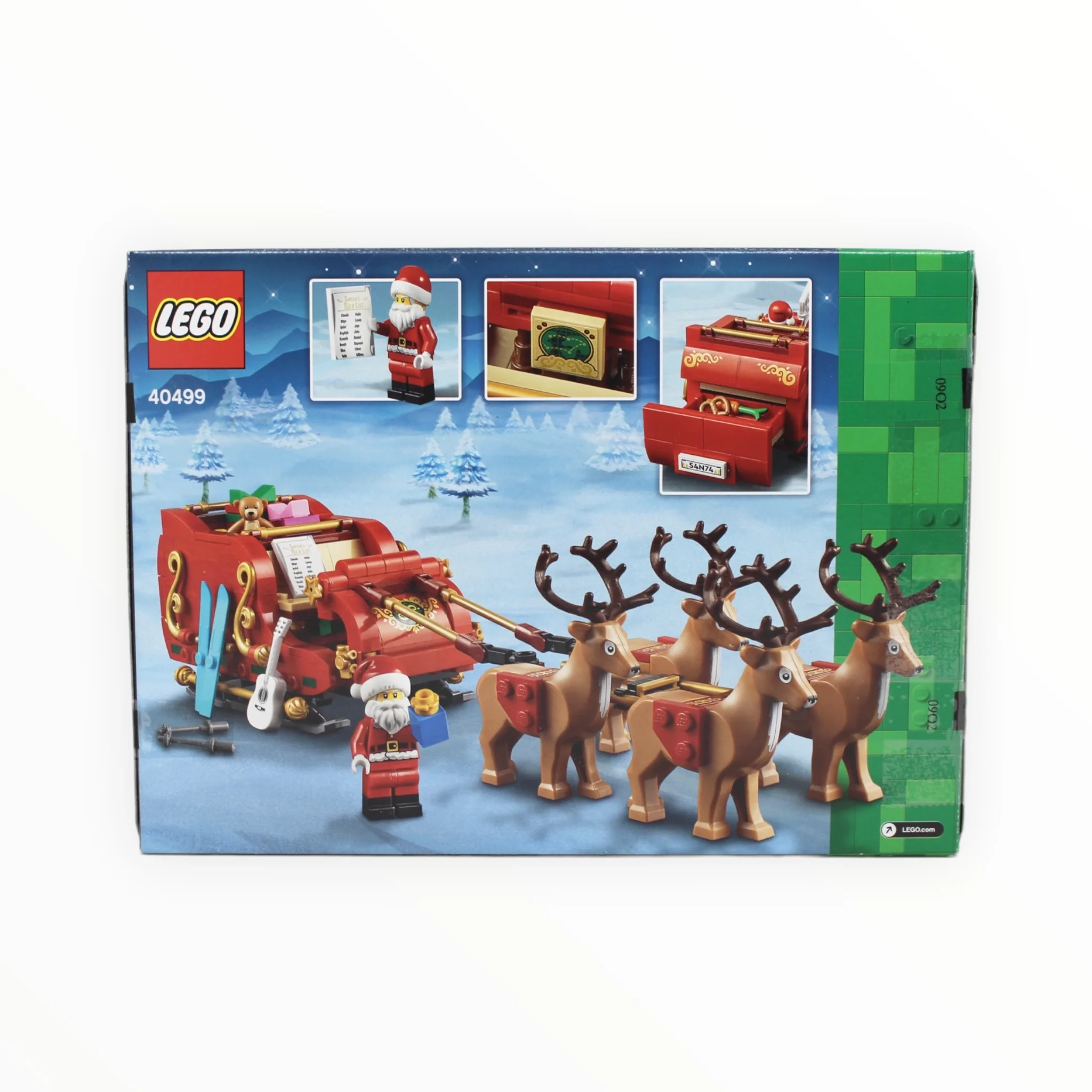 Certified Used Set 40499 LEGO Santa’s Sleigh - Image 2