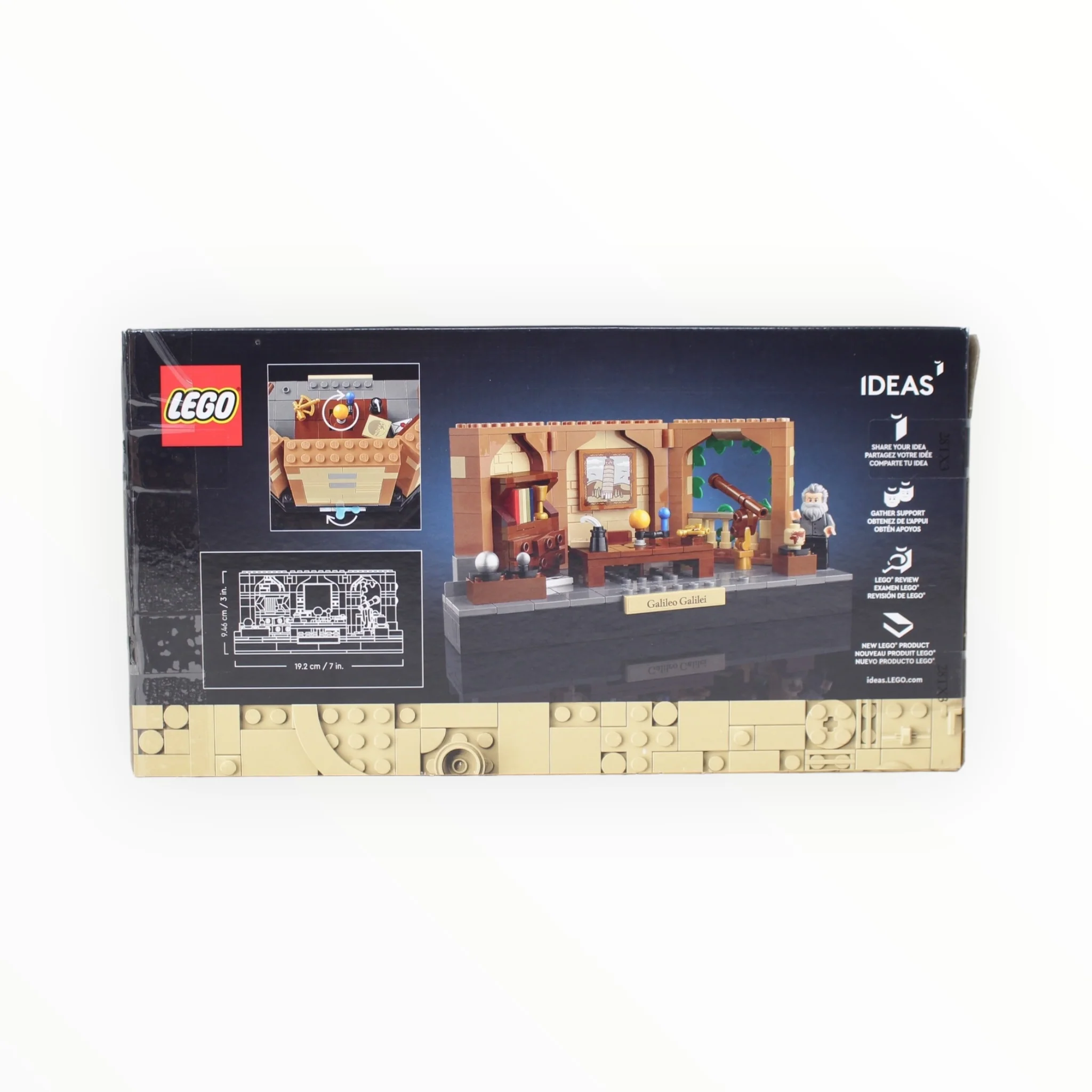 Certified Used Set 40595 LEGO Tribute to Galileo Galilei - Image 2