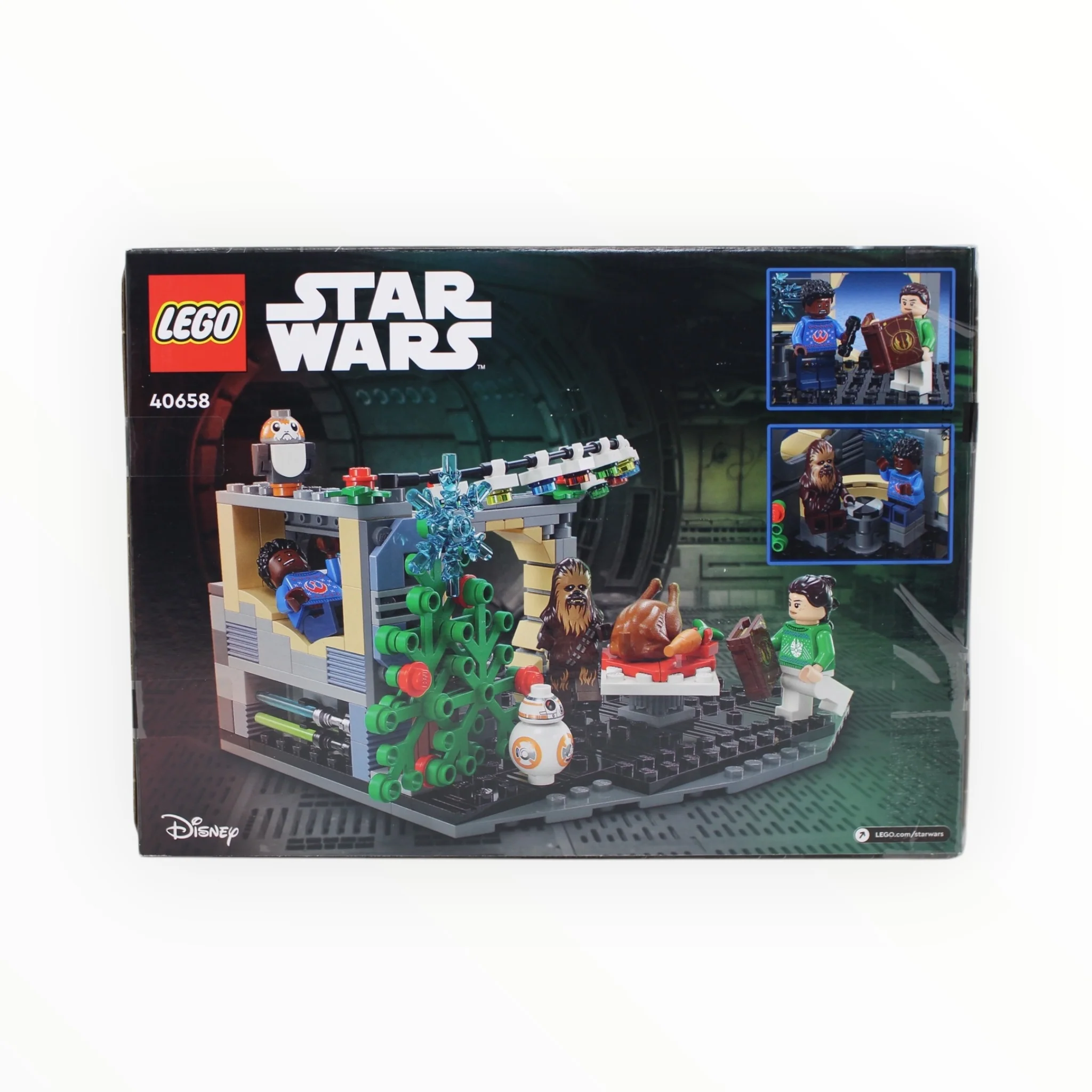 Certified Used Set 40658 Star Wars Millennium Falcon Holiday Diroama - Image 2