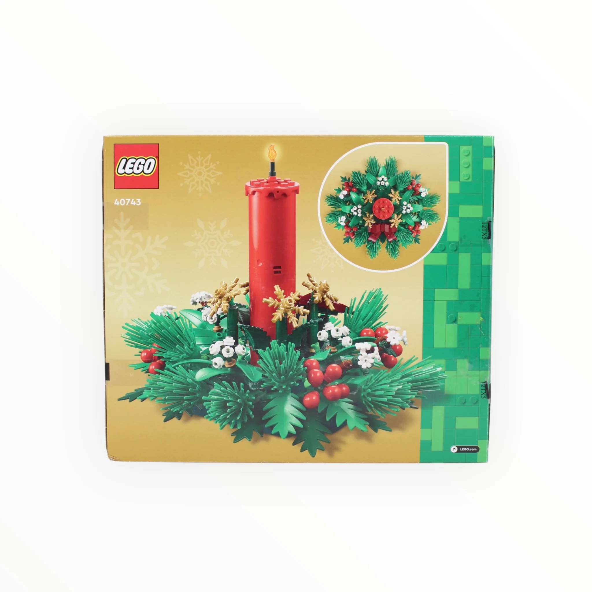 Certified Used Set 40743 LEGO Christmas Table Decoration - Image 2