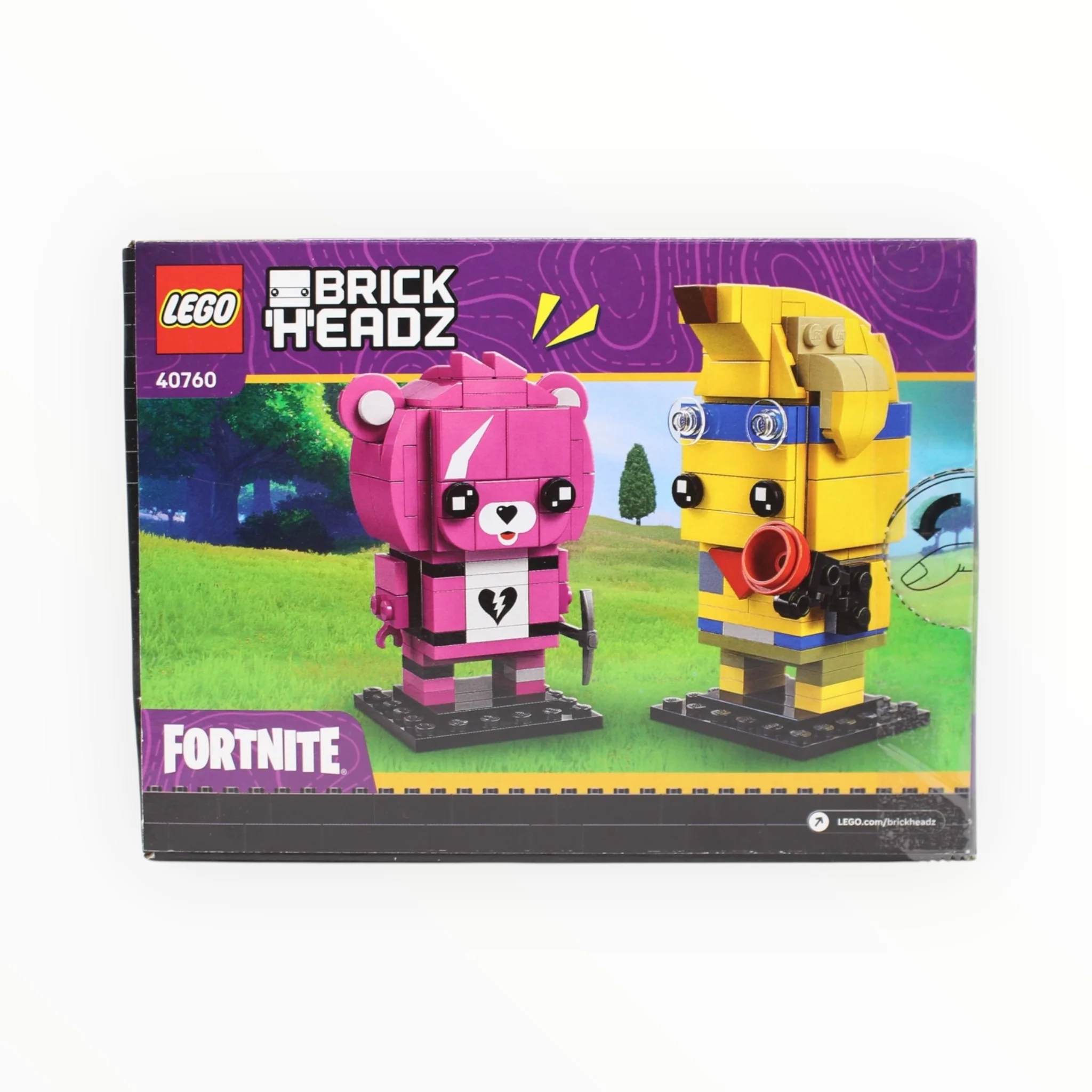 Certified Used Set 40760 Fortnite BrickHeadz Adventure Peely & Cuddle Team Leader - Image 2