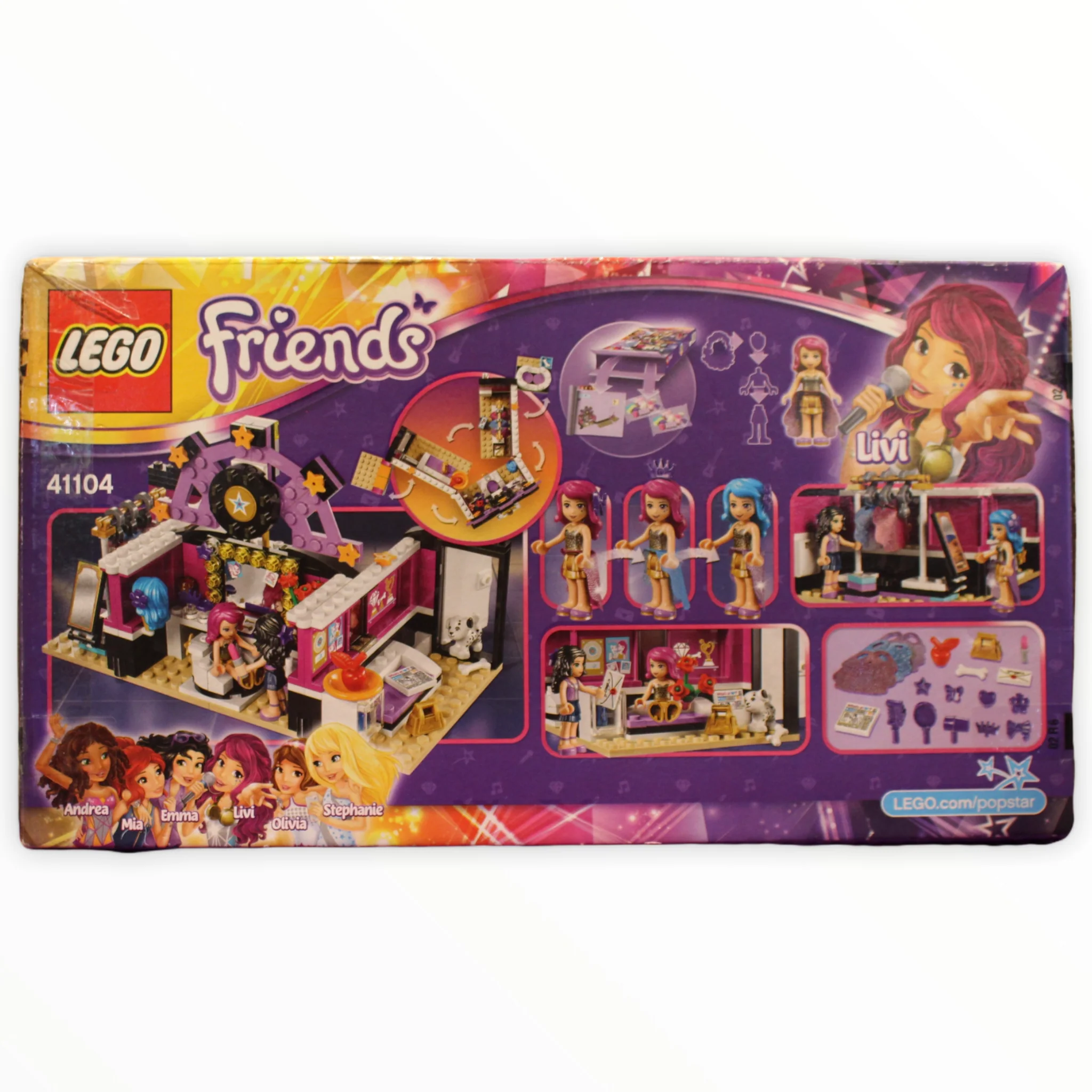Certified Used Set 41104 Friends Pop Star Dressing Room - Image 2