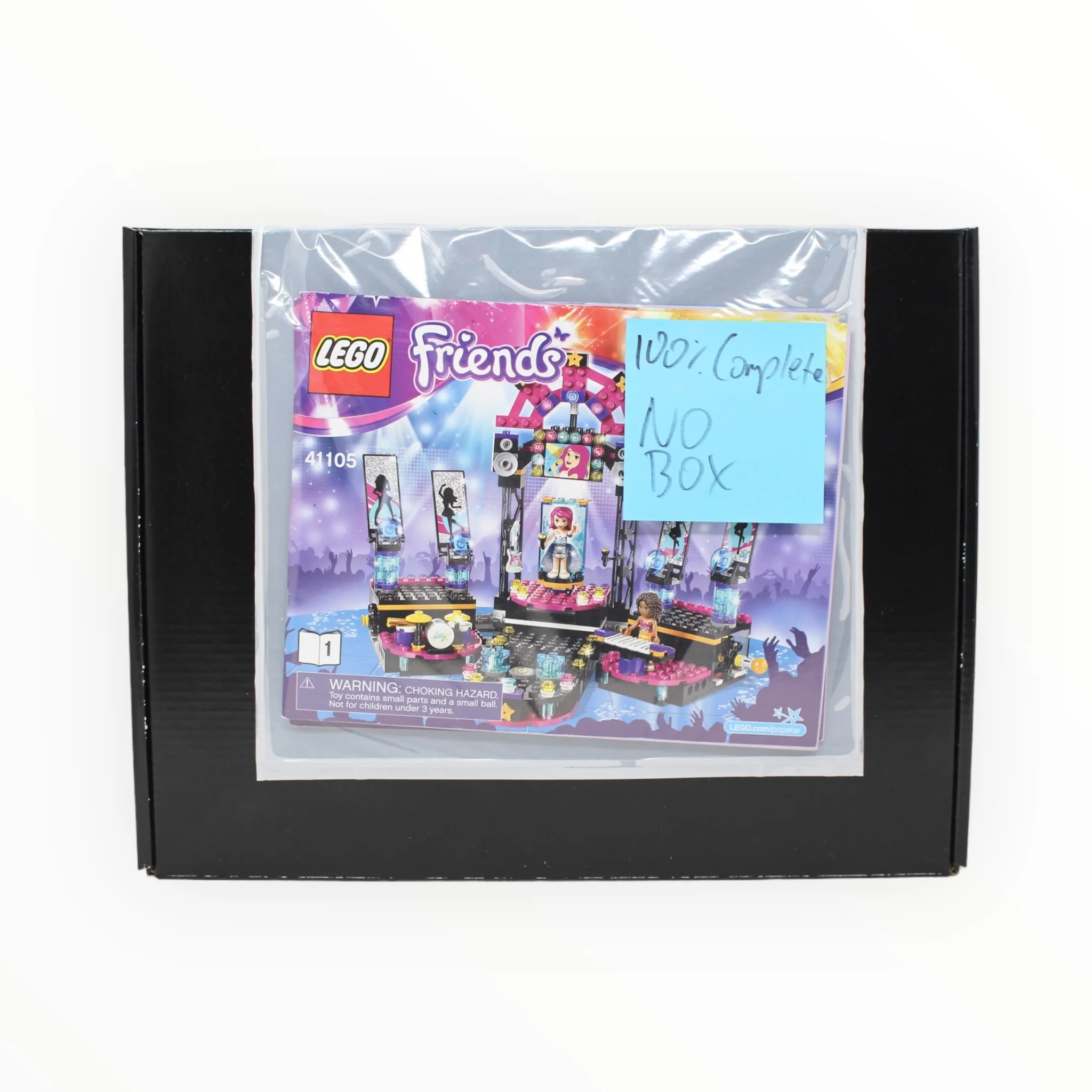 Certified Used Set 41105 Friends Pop Star Show Stage (no box)