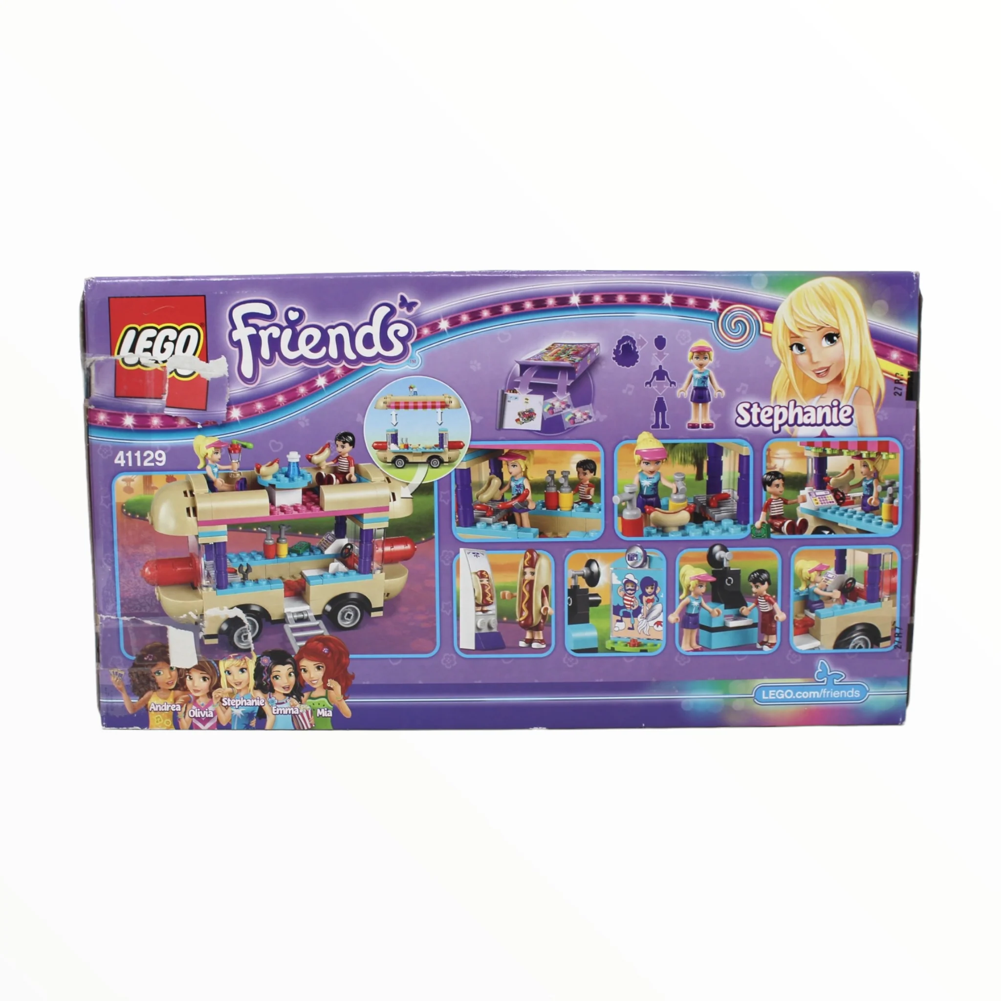 Certified Used Set 41129 Friends Amusement Park Hot Dog Van - Image 2