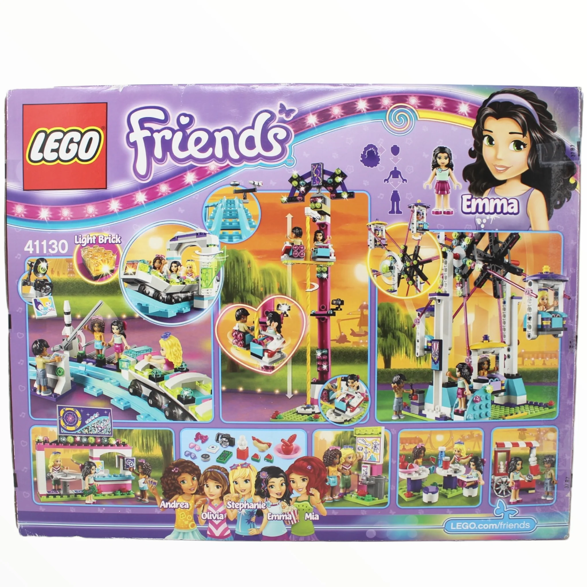 Certified Used Set 41130 Friends Amusement Park Roller Coaster - Image 2