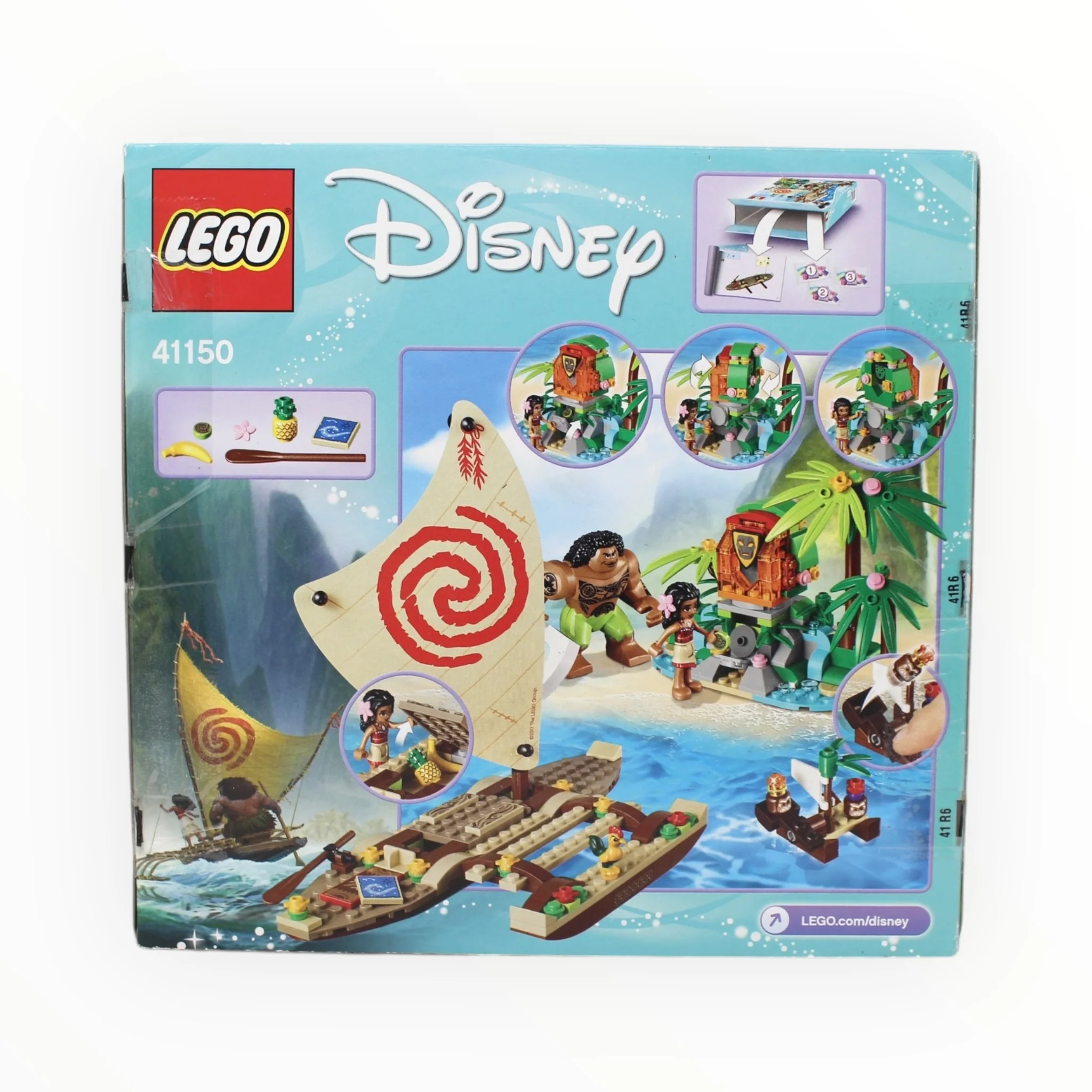 Certified Used Set 41150 Disney Moana’s Ocean Voyage (open box, sealed bags) - Image 2