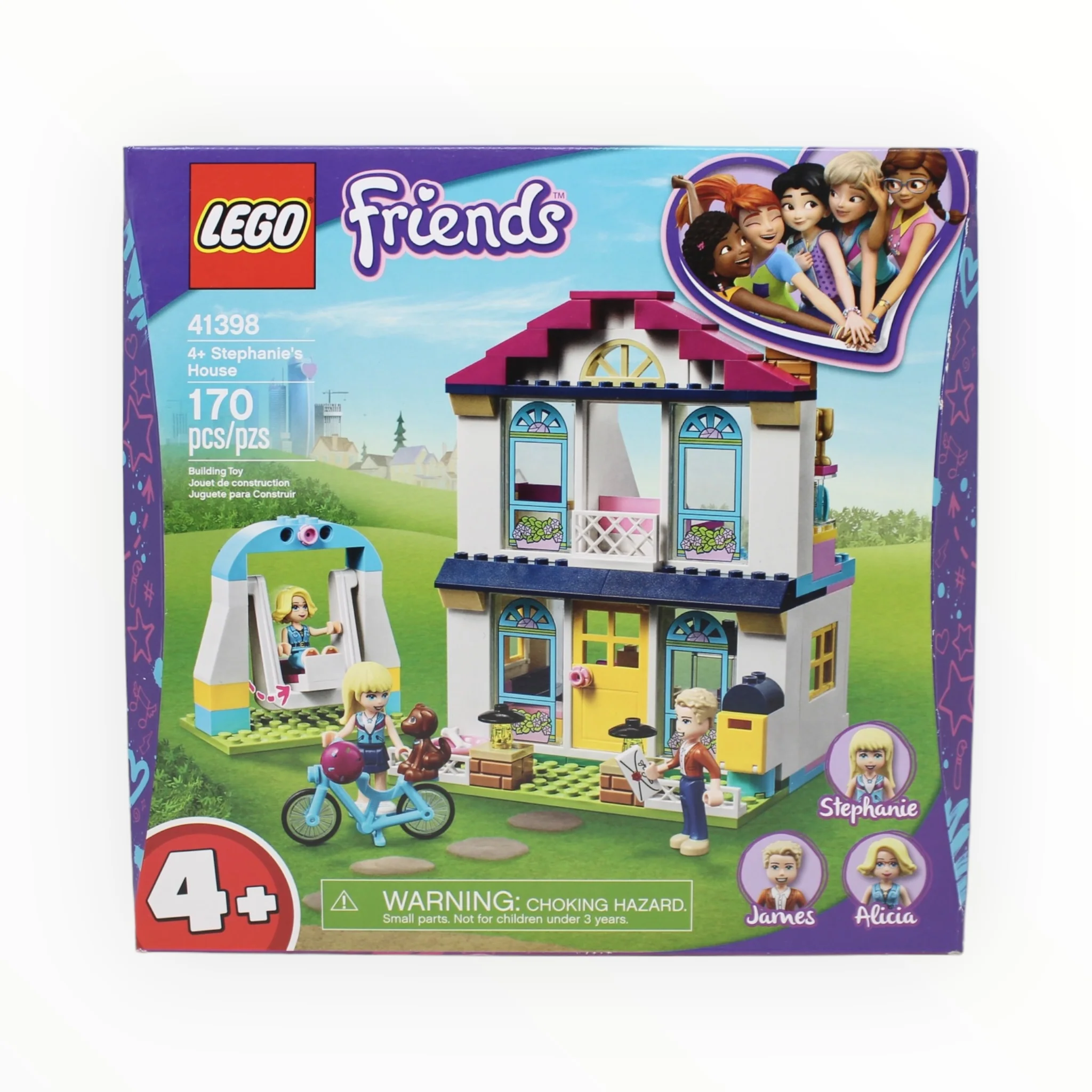 Certified Used Set 41398 Friends 4+ Stephanie’s House