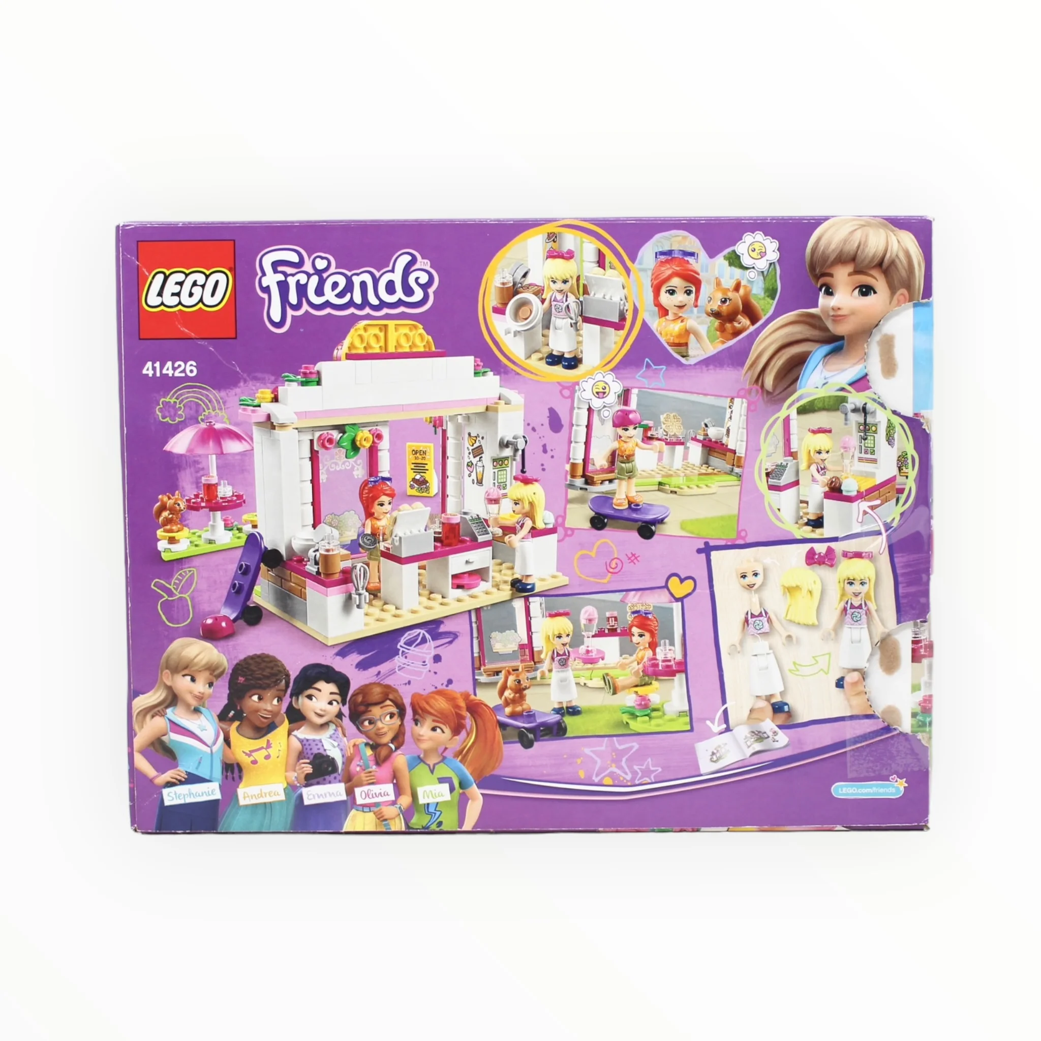 Certified Used Set 41426 Friends Heartlake City Park Café - Image 2