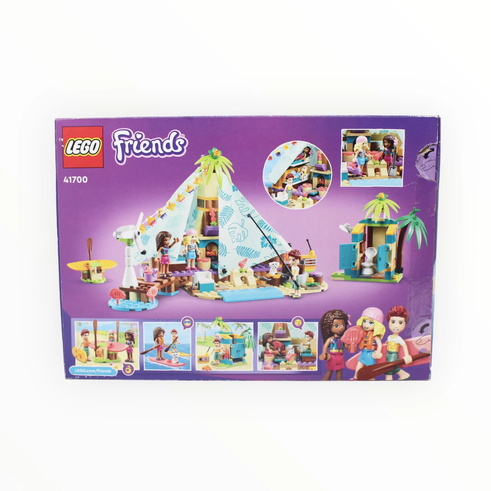 Certified Used Set 41700 Friends Beach Glamping - Image 2